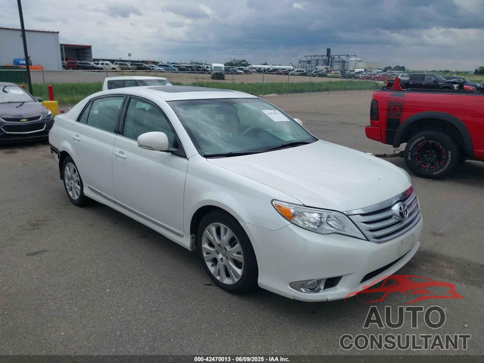 TOYOTA AVALON 2012 - 4T1BK3DB3CU456633