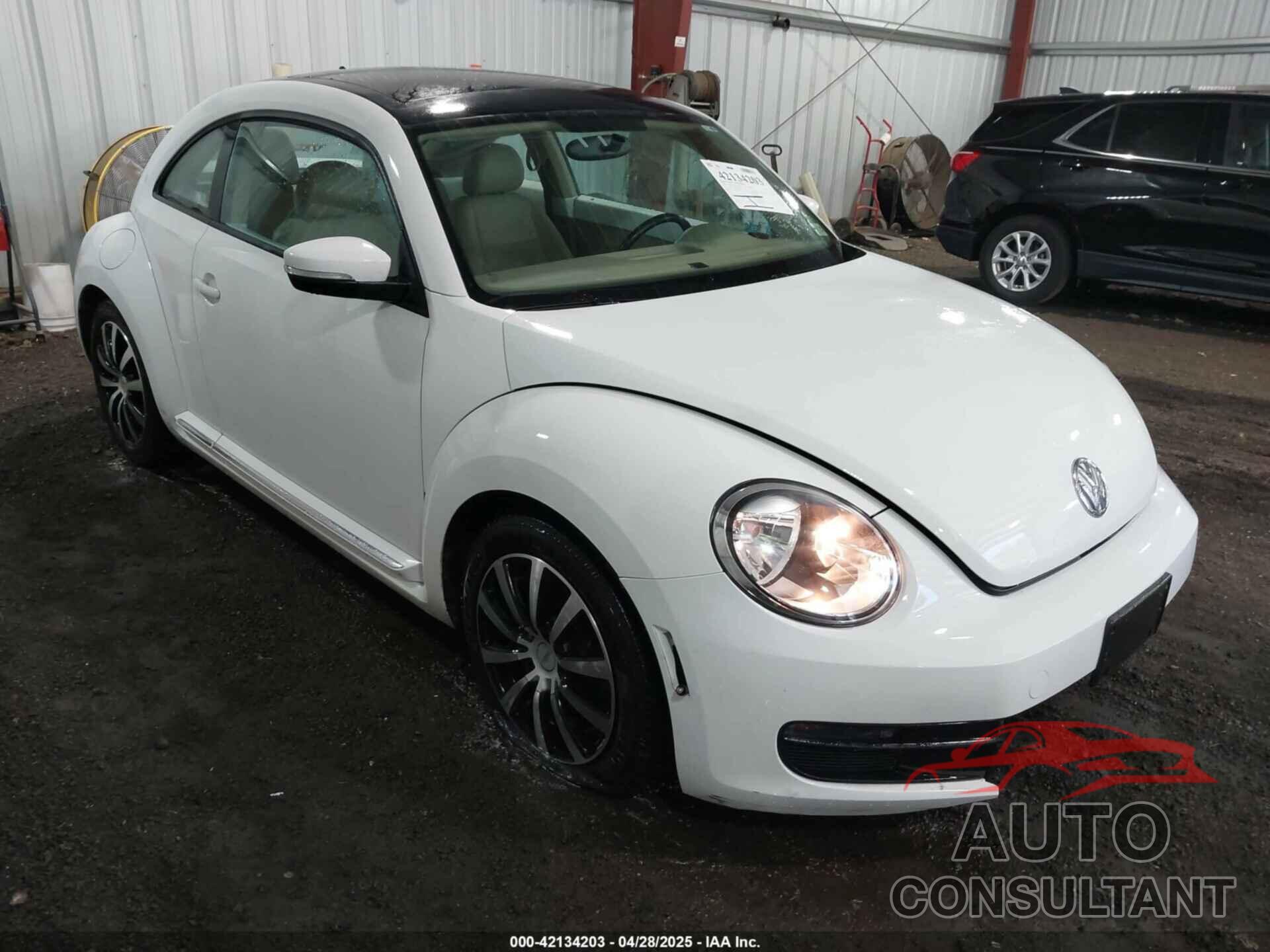 VOLKSWAGEN BEETLE 2013 - 3VWJP7ATXDM665828