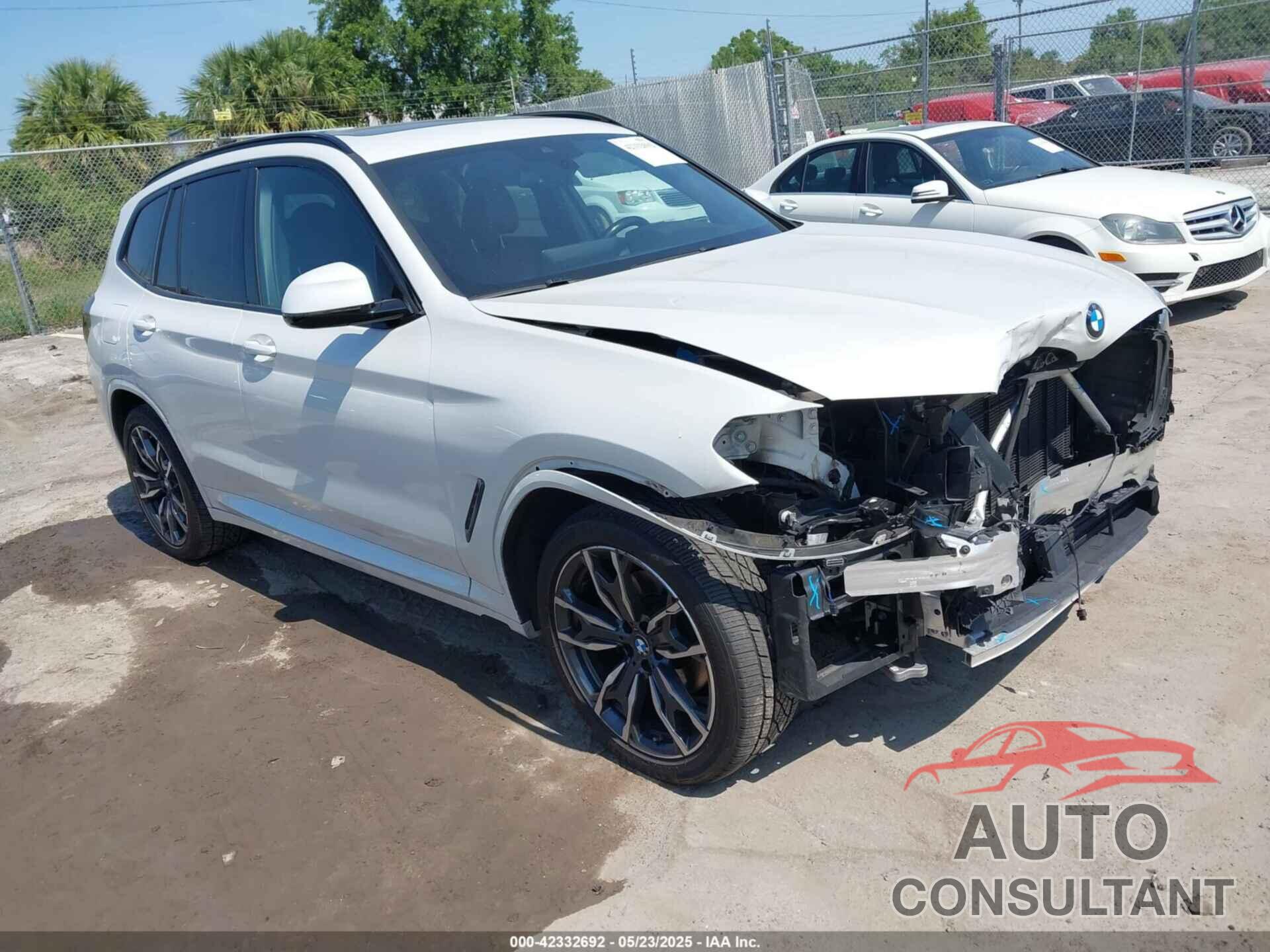 BMW X3 2022 - 5UX53DP06N9K02837