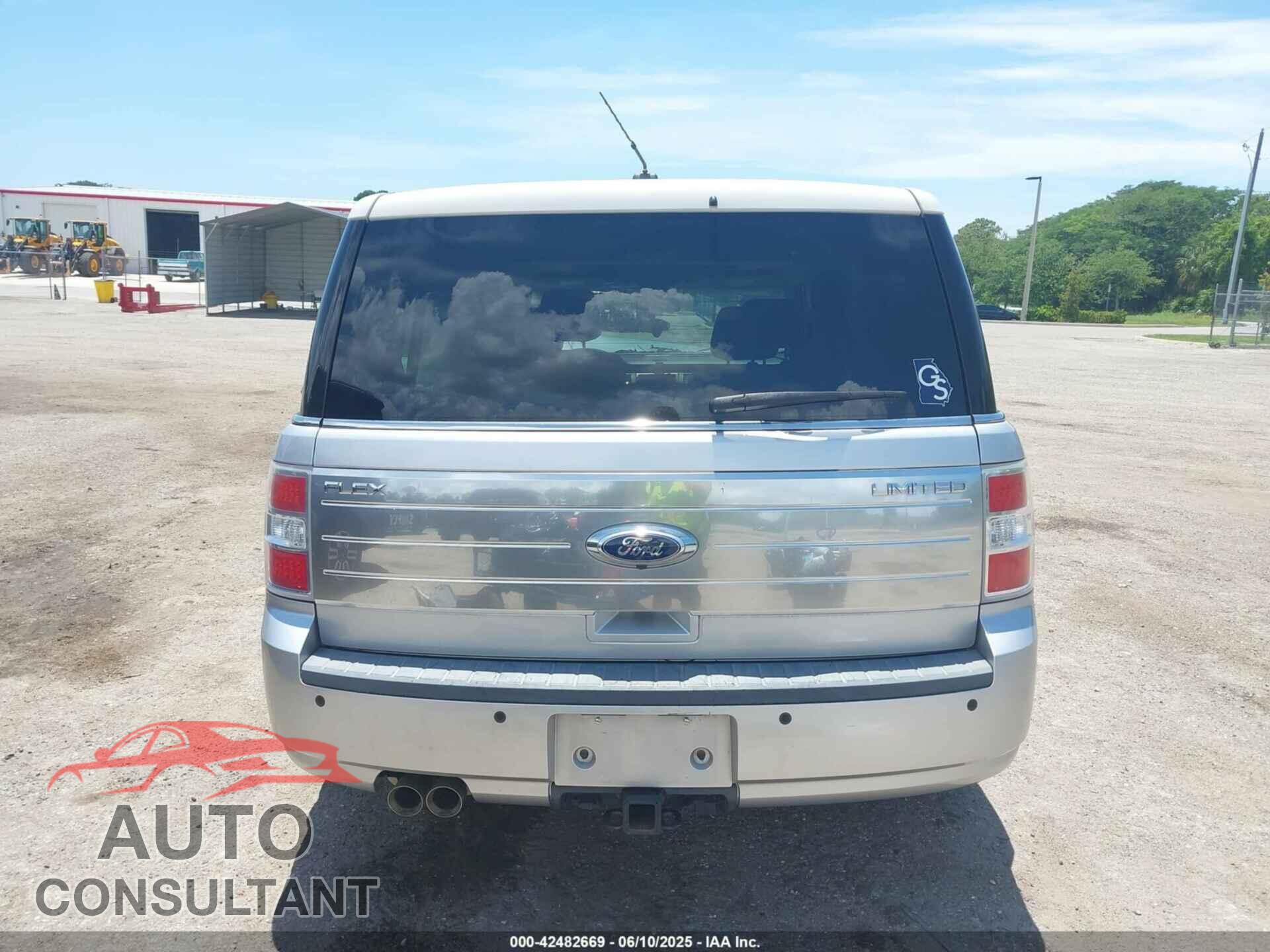 FORD FLEX 2011 - 2FMGK5DC2BBD21206