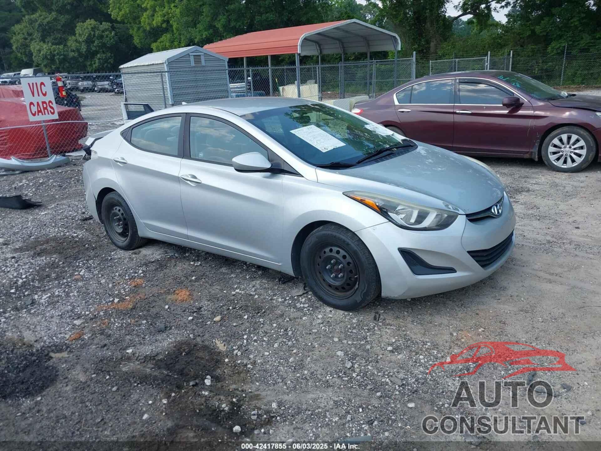 HYUNDAI ELANTRA 2016 - 5NPDH4AE0GH748790