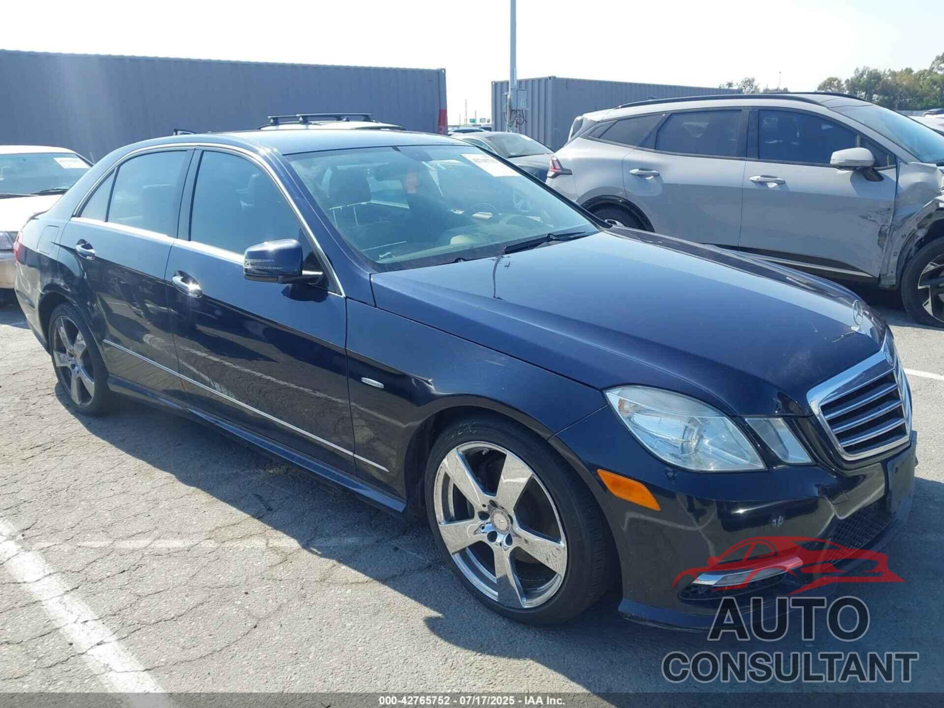 MERCEDES-BENZ E 350 2012 - WDDHF5KBXCA604981