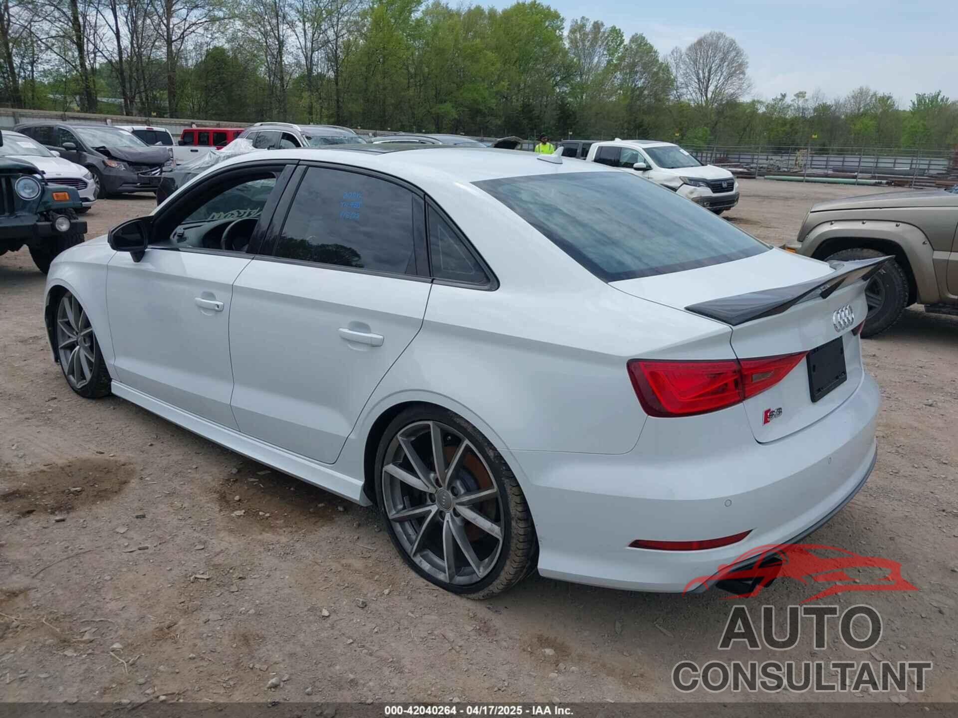 AUDI S3 2016 - WAUB1GFF1G1022312