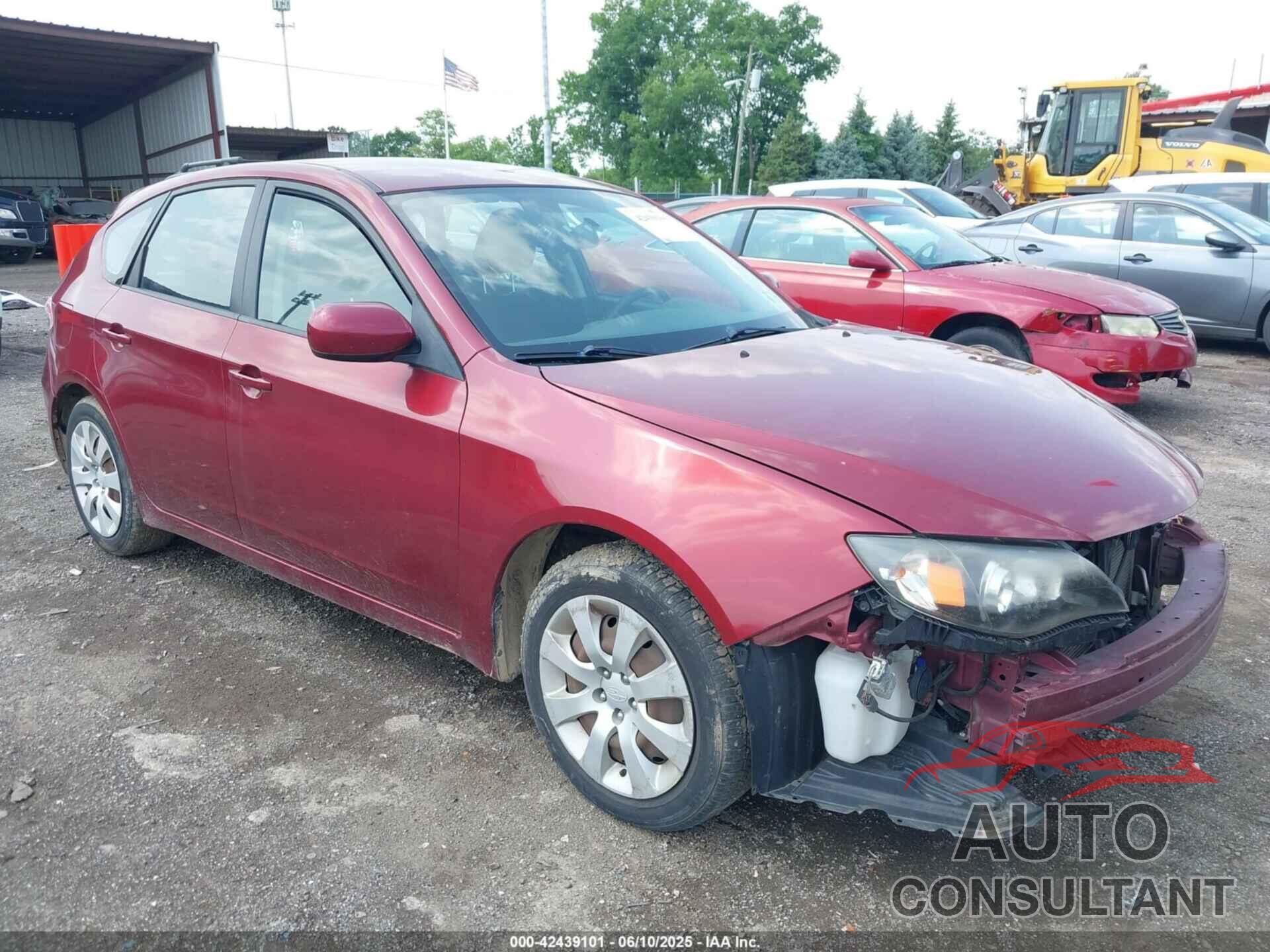 SUBARU IMPREZA 2011 - JF1GH6A65BH806875