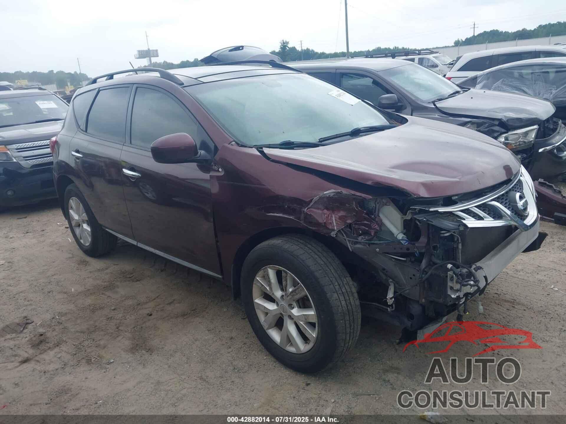 NISSAN MURANO 2014 - JN8AZ1MU7EW420134