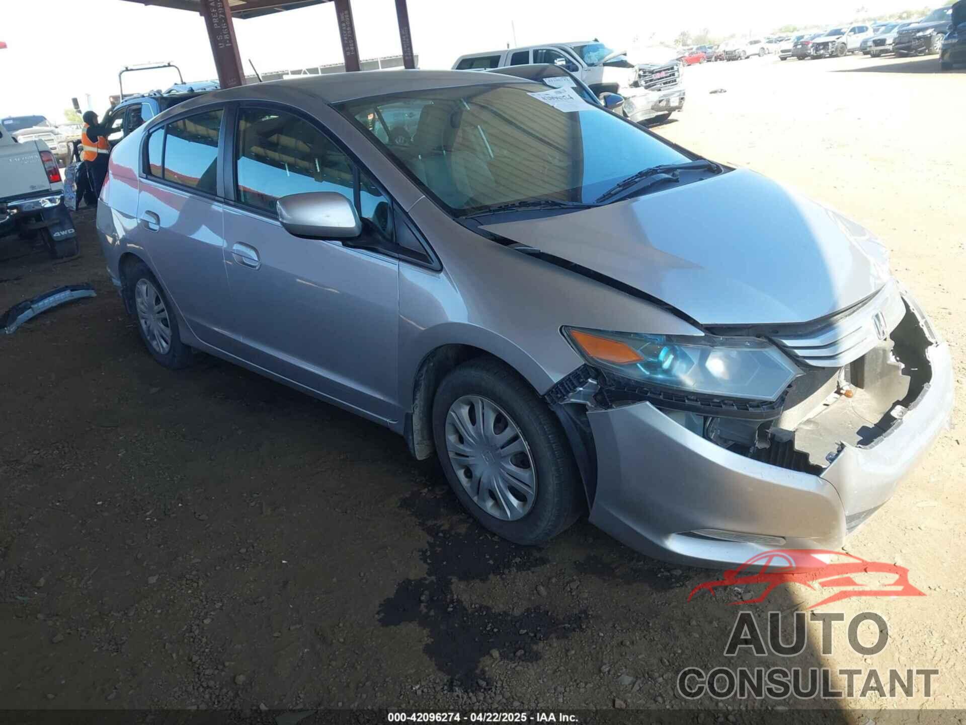 HONDA INSIGHT 2010 - JHMZE2H53AS007016