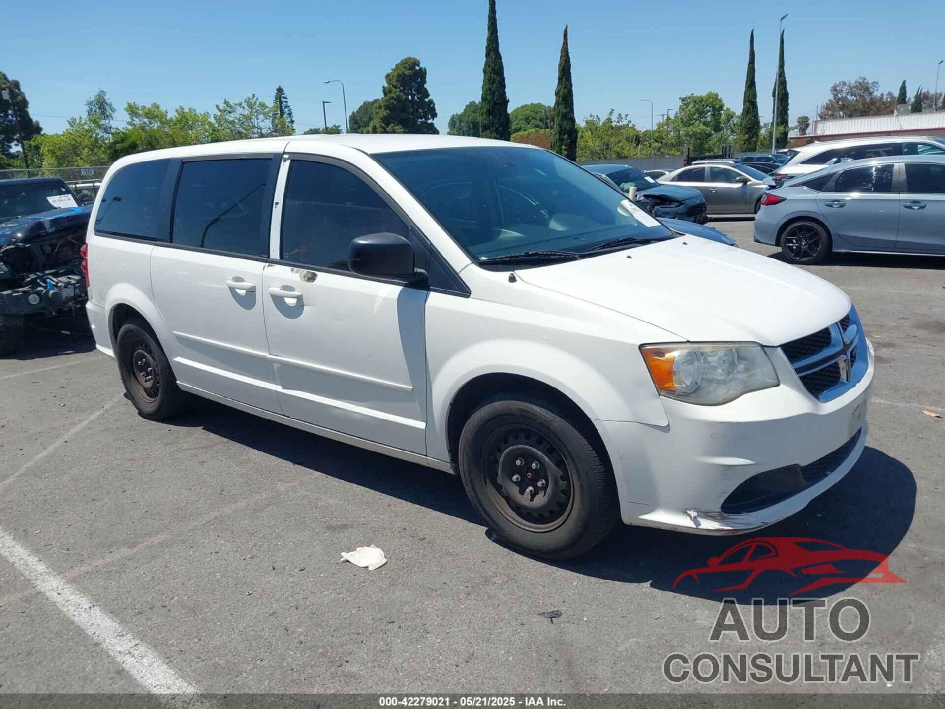 DODGE GRAND CARAVAN 2012 - 2C4RDGBG9CR242083