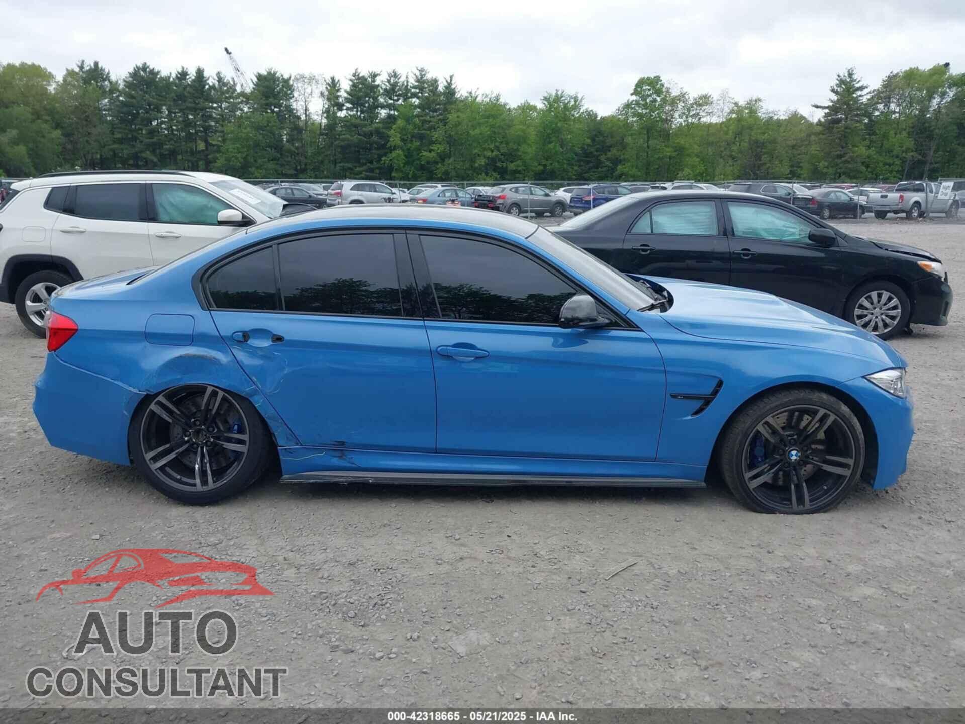 BMW M3 2016 - WBS8M9C57GP966908