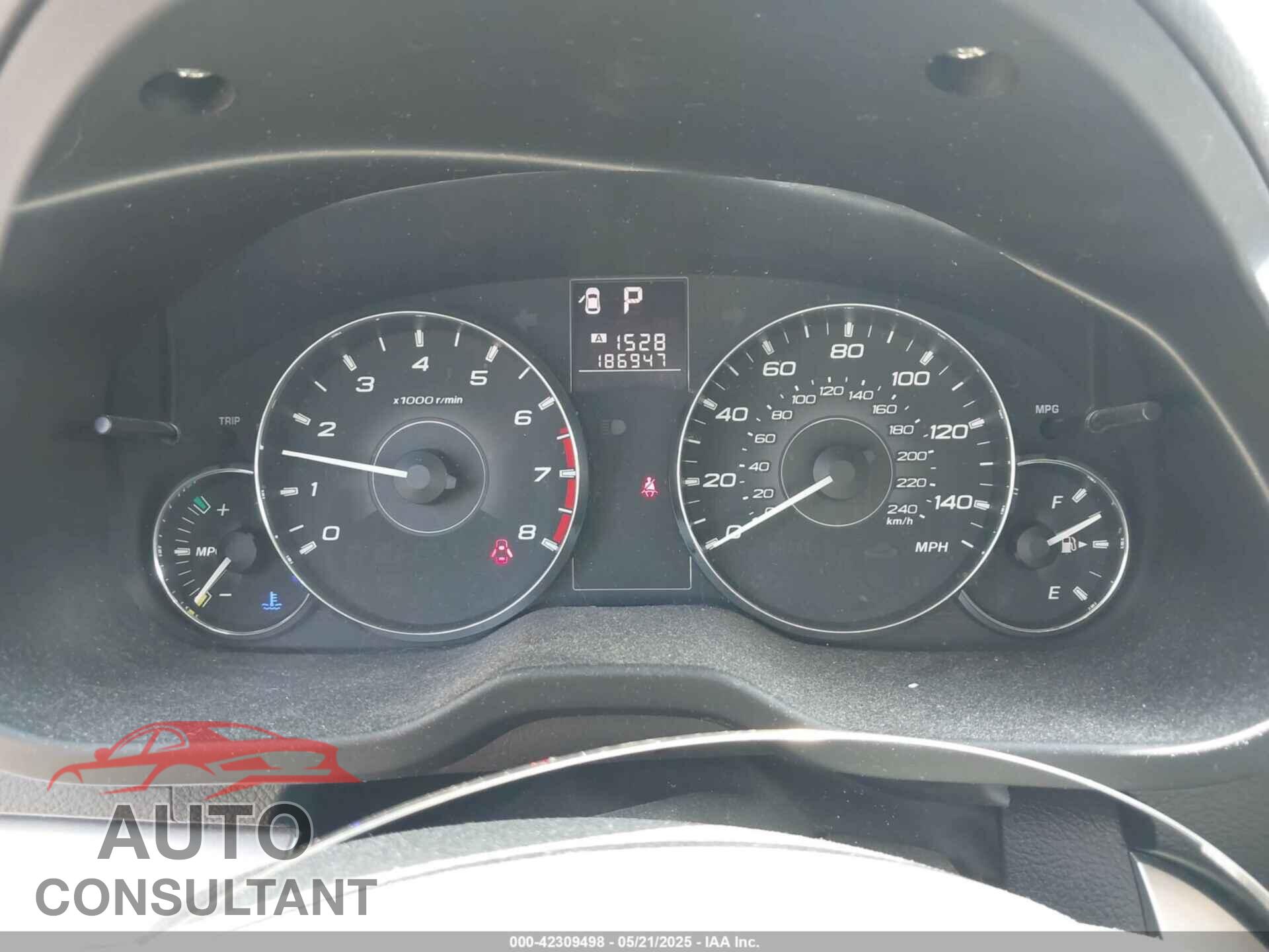 SUBARU OUTBACK 2011 - 4S4BRBCC8B3378452