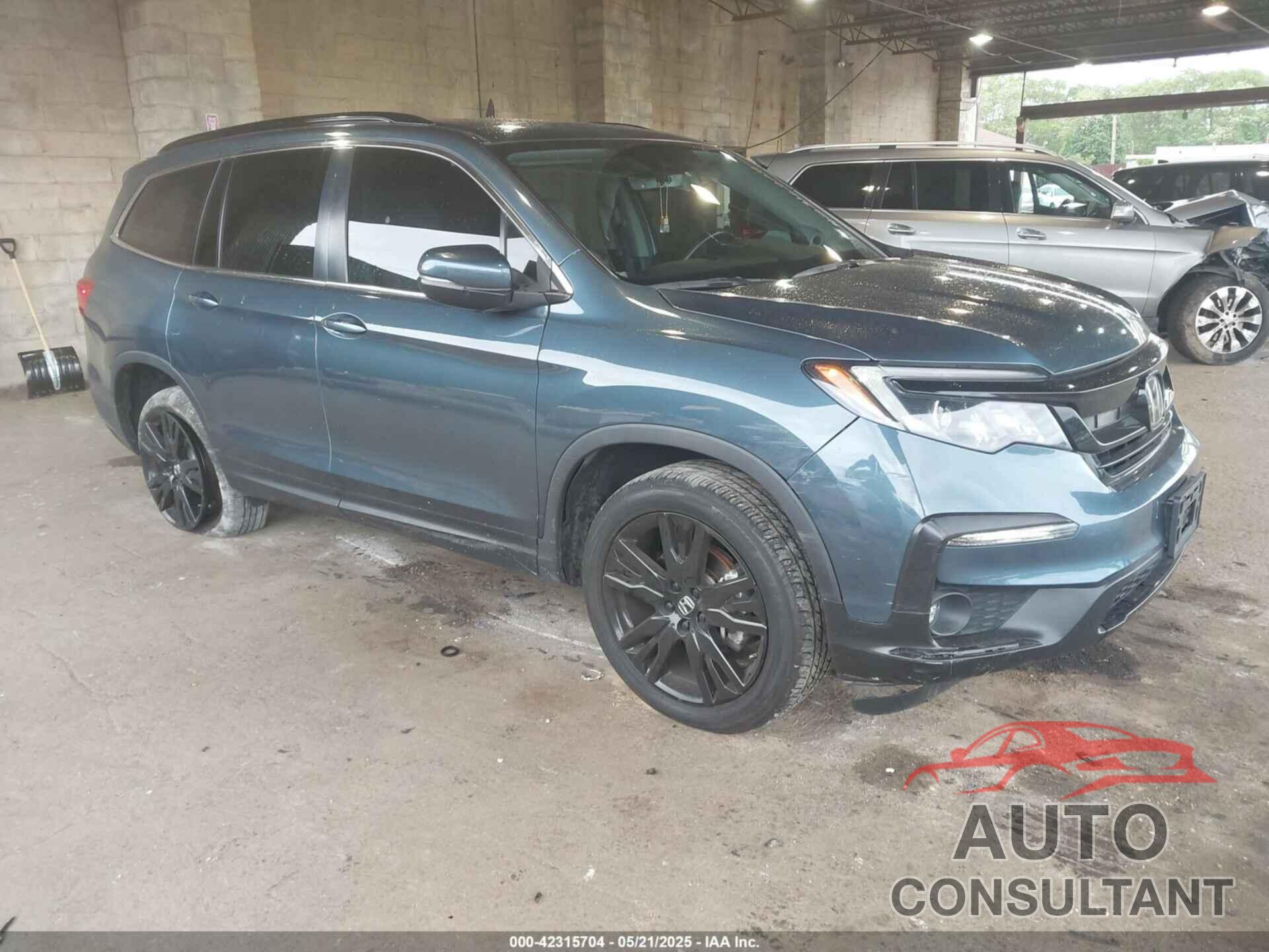 HONDA PILOT 2021 - 5FNYF6H27MB096582
