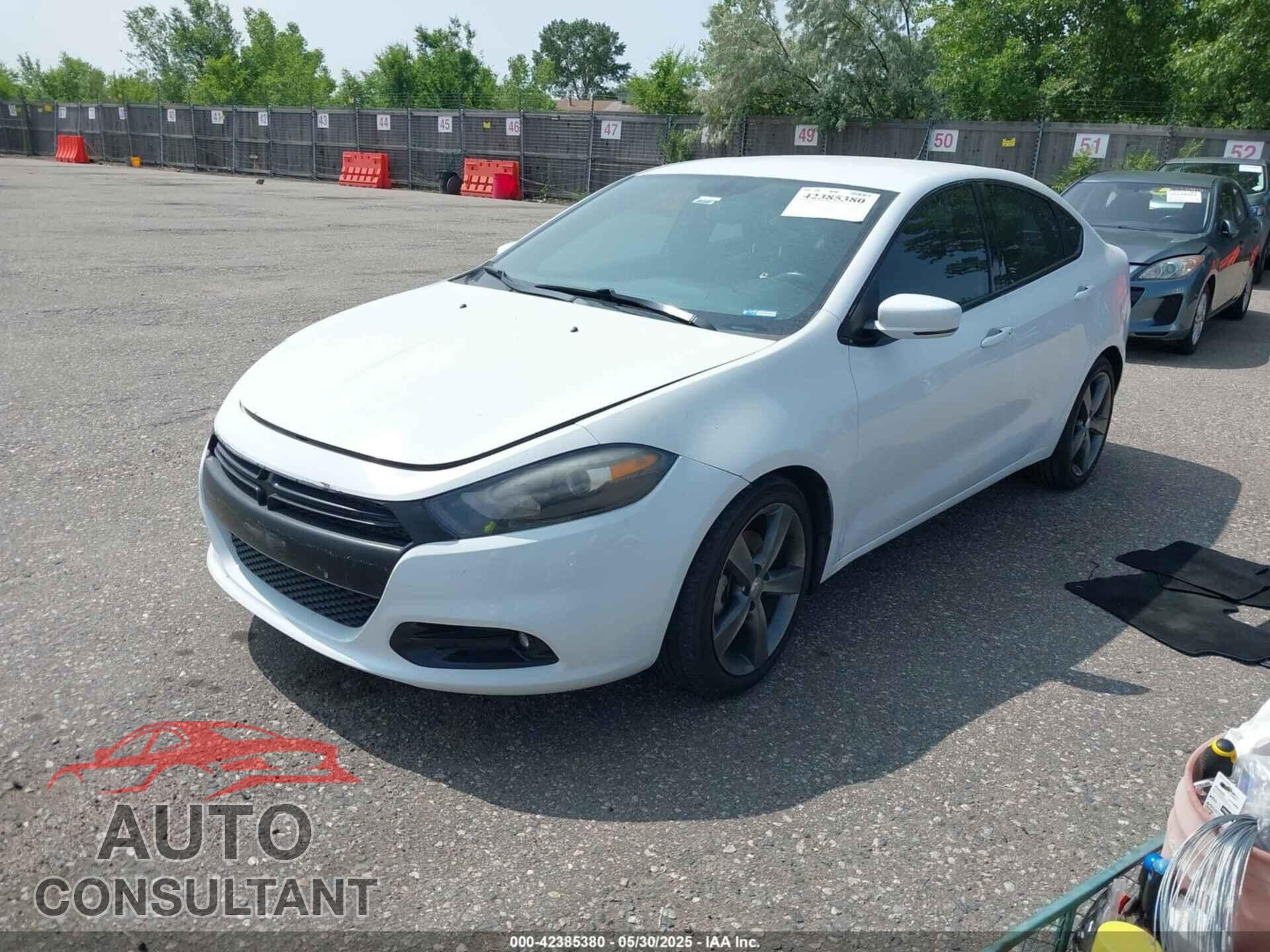 DODGE DART 2014 - 1C3CDFEBXED866629