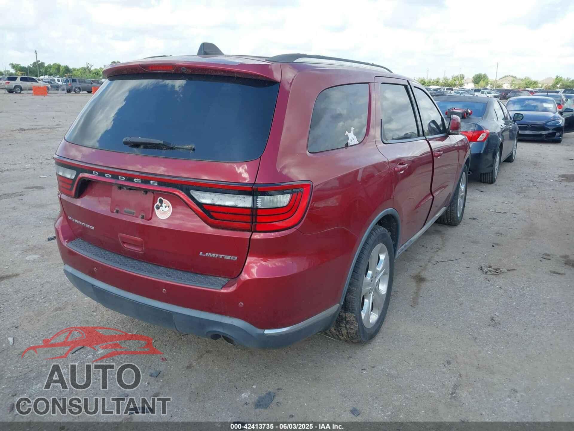 DODGE DURANGO 2015 - 1C4RDHDG8FC110092
