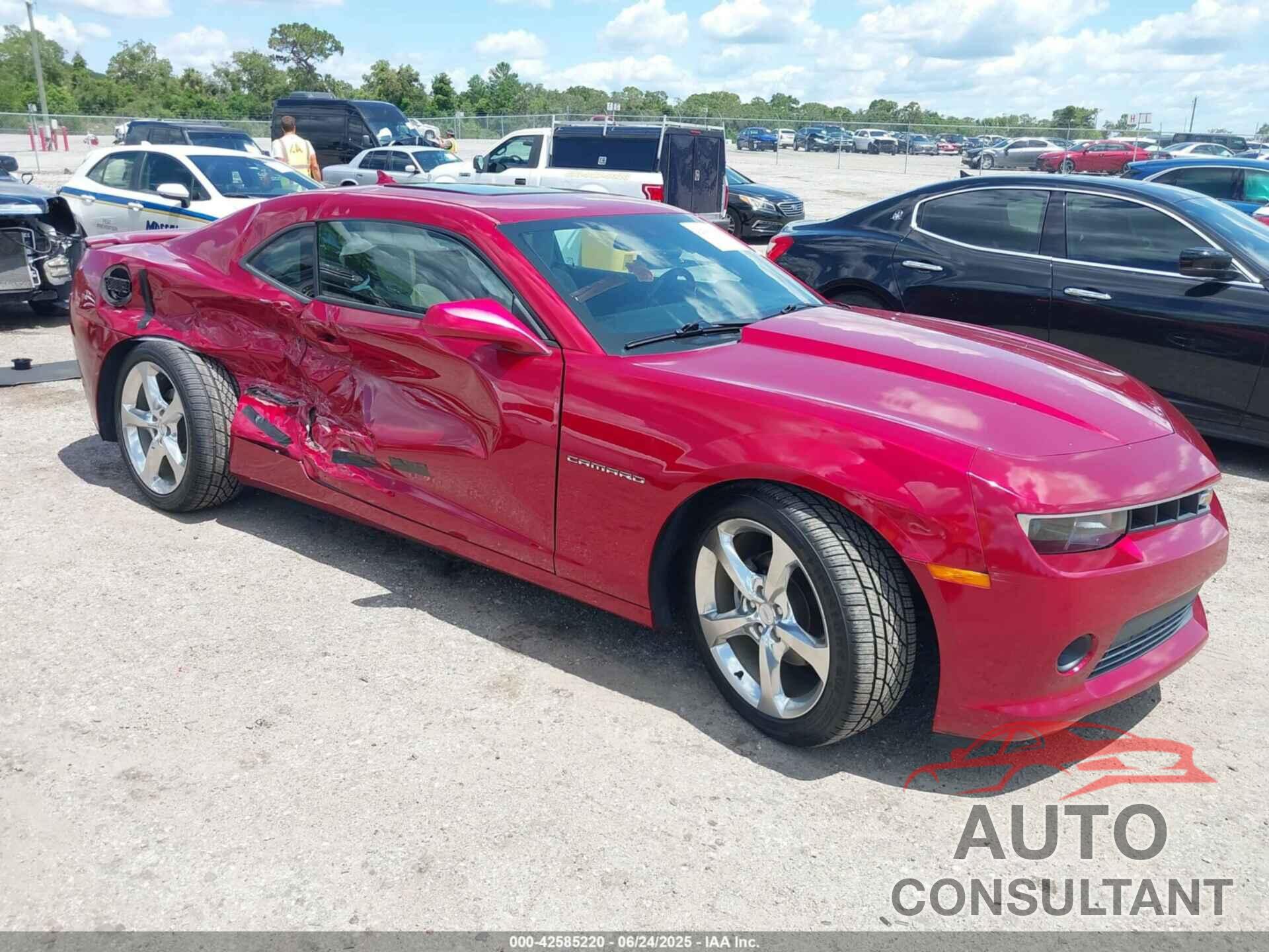 CHEVROLET CAMARO 2015 - 2G1FF1E32F9167923