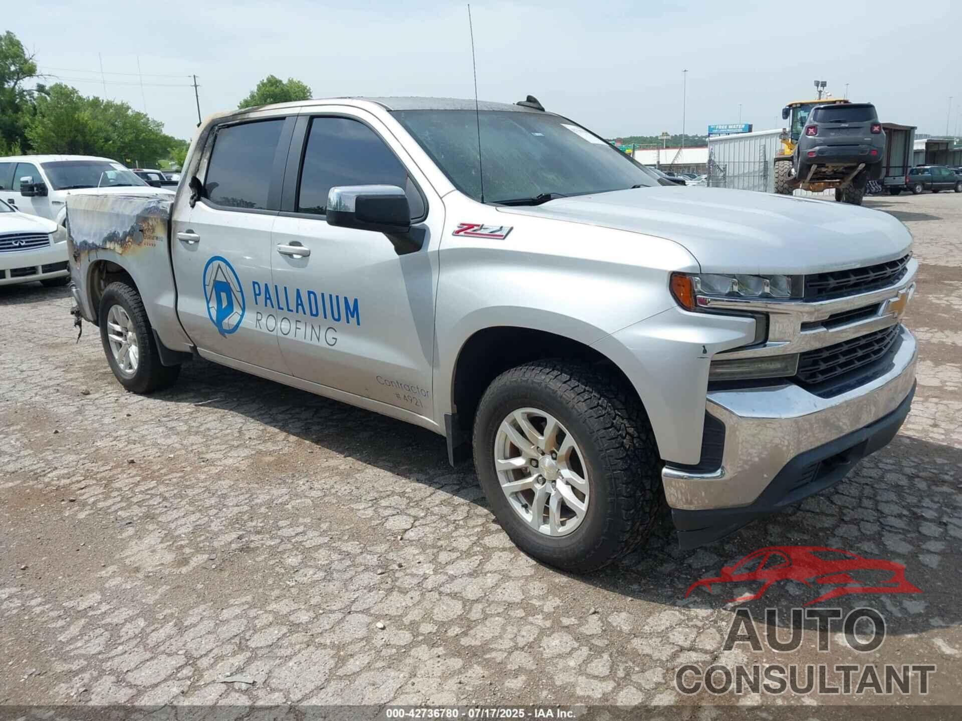 CHEVROLET SILVERADO 1500 2020 - 3GCUYDED1LG246620
