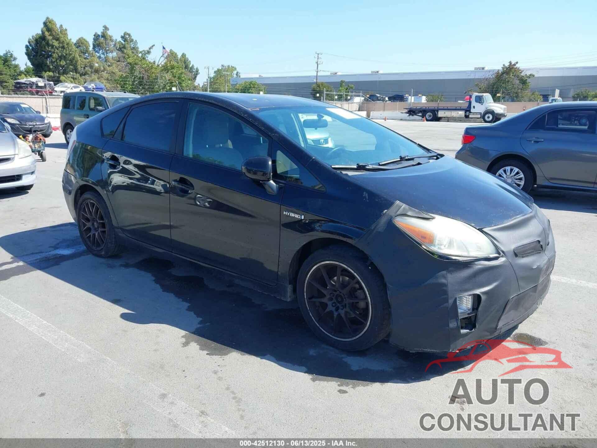 TOYOTA PRIUS 2011 - JTDKN3DUXB0252169
