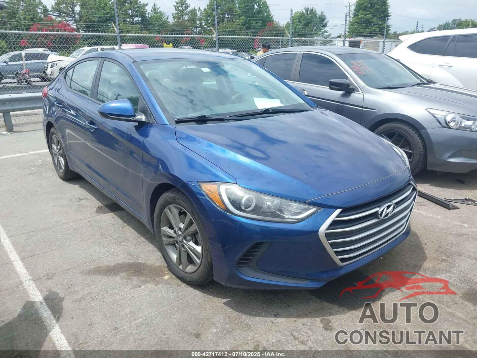 HYUNDAI ELANTRA 2017 - 5NPD84LF5HH057018