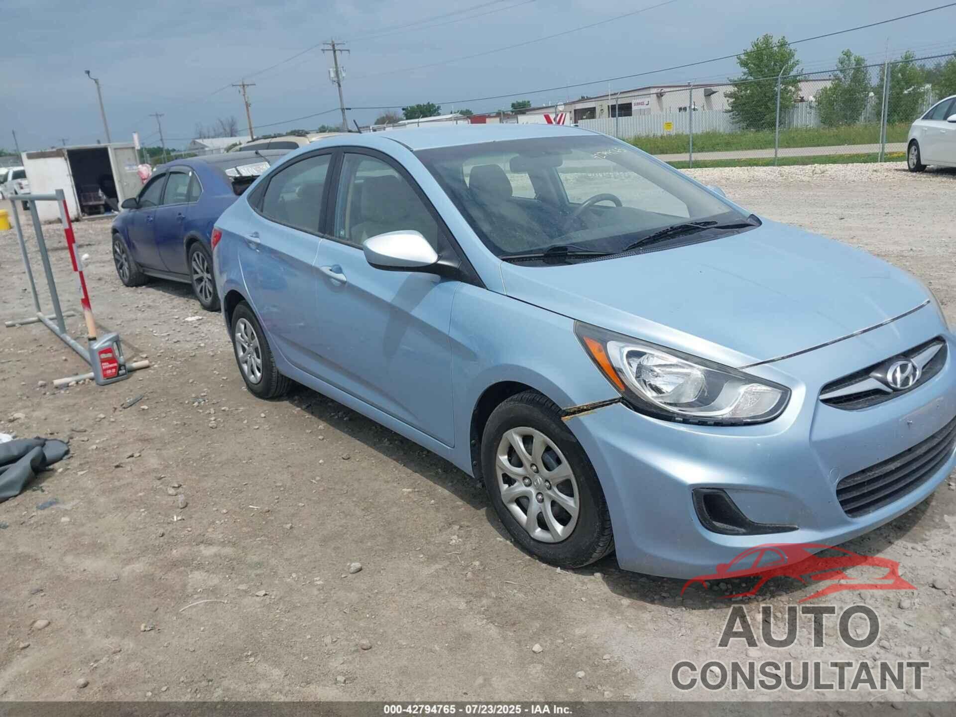 HYUNDAI ACCENT 2013 - KMHCT4AE6DU421088