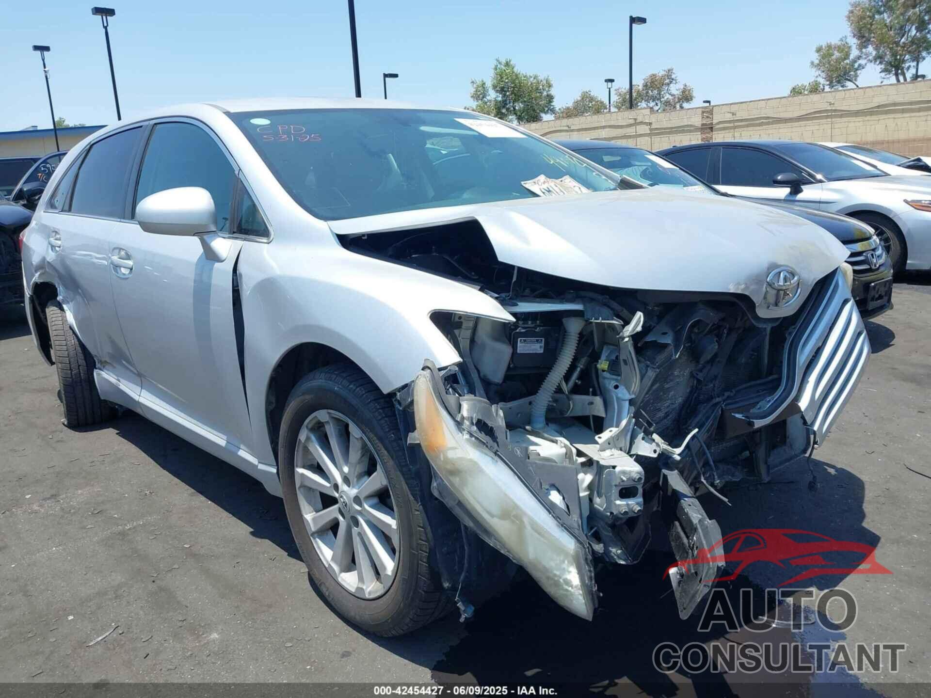 TOYOTA VENZA 2010 - 4T3ZA3BB3AU027873