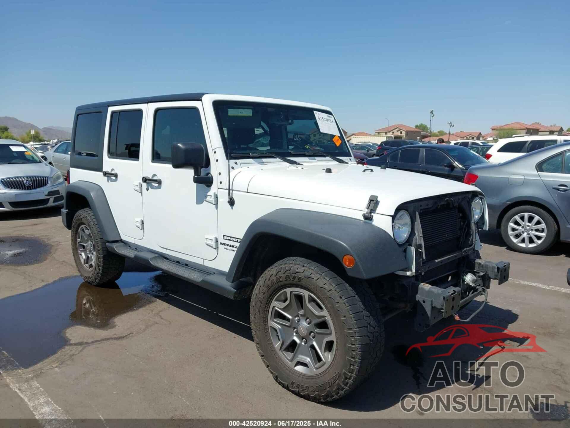 JEEP WRANGLER UNLIMITED 2016 - 1C4BJWDG4GL288615