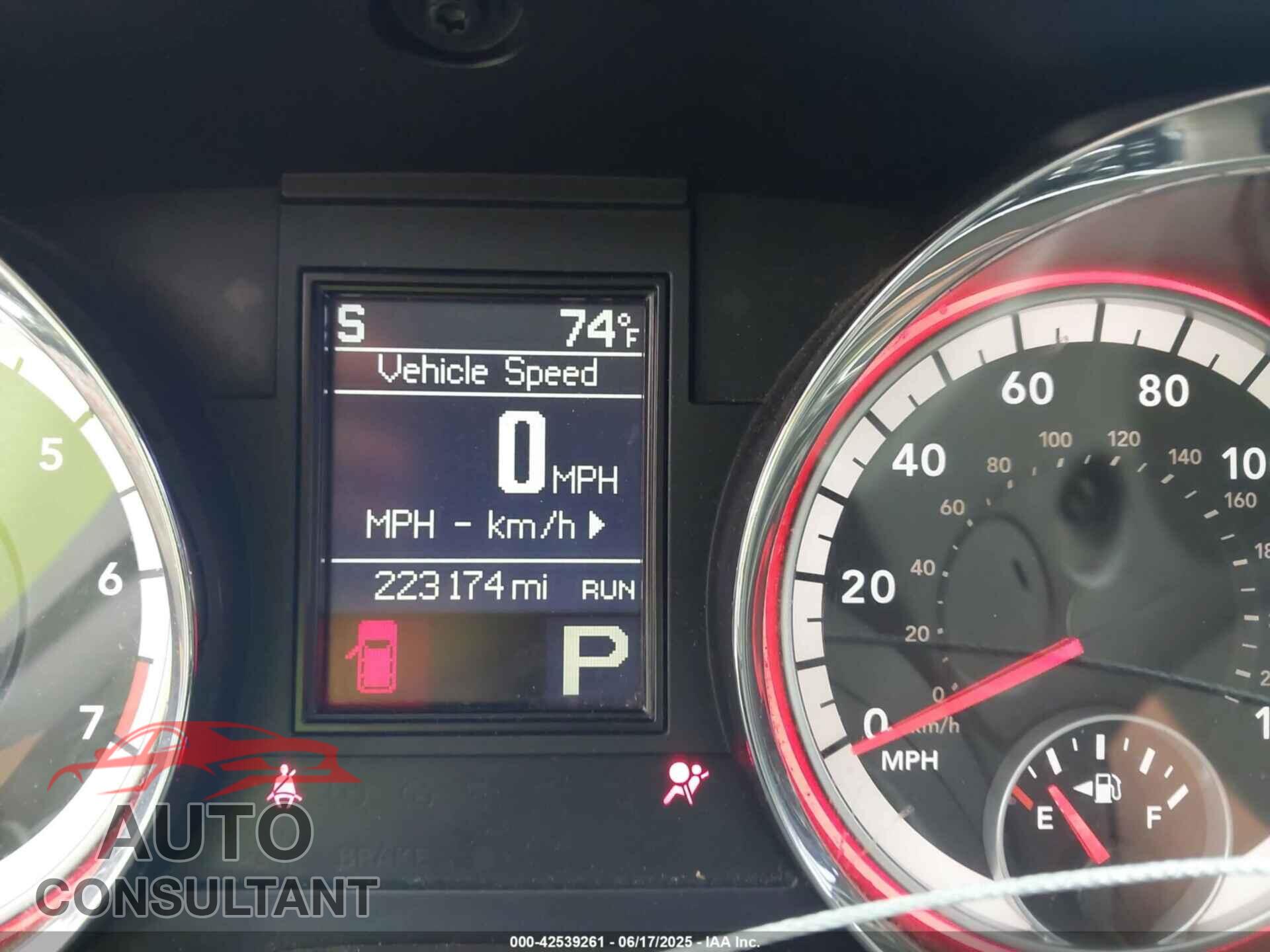 DODGE DURANGO 2013 - 1C4RDJAGXDC666204