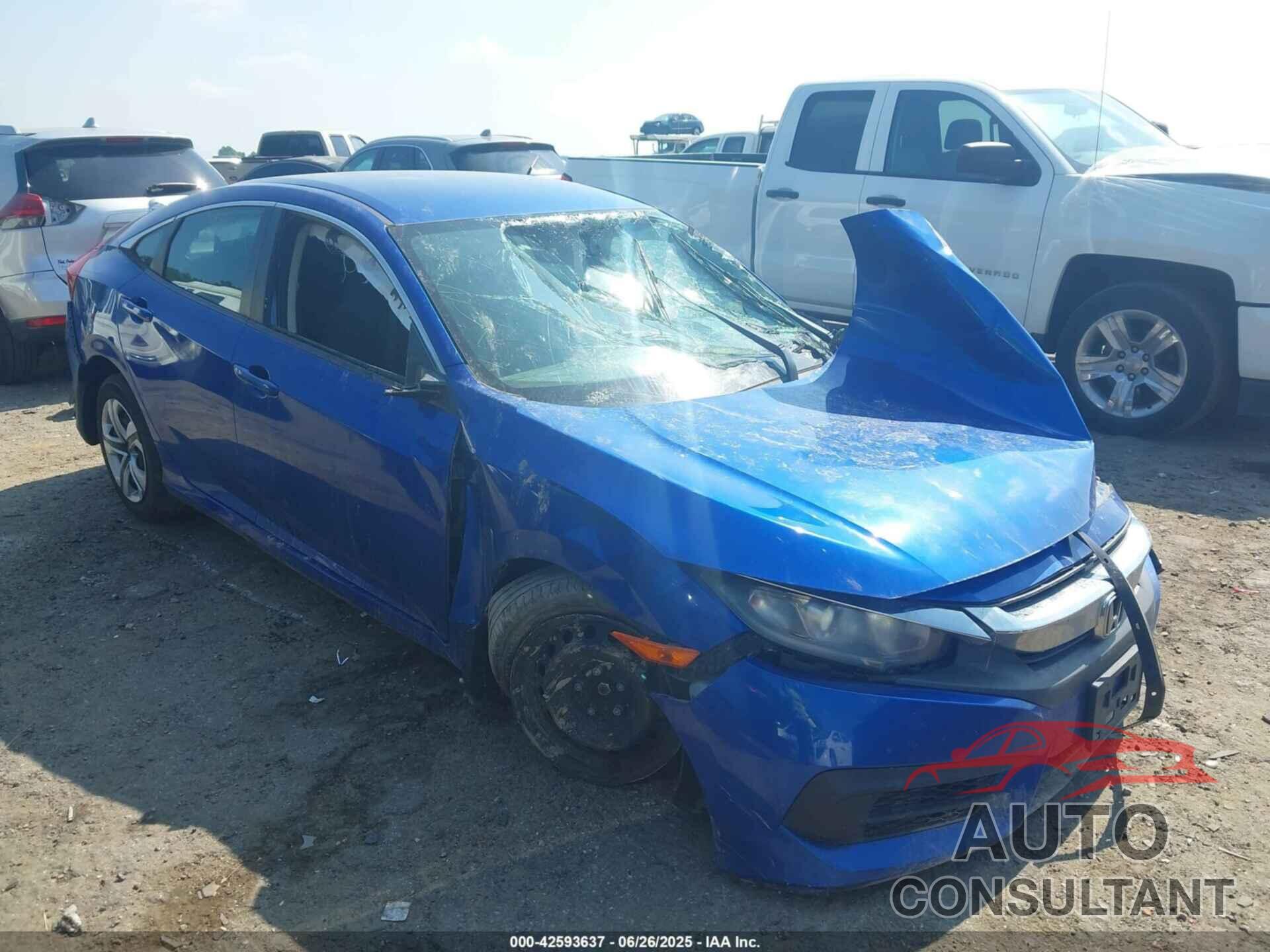 HONDA CIVIC 2018 - 2HGFC2F50JH552354