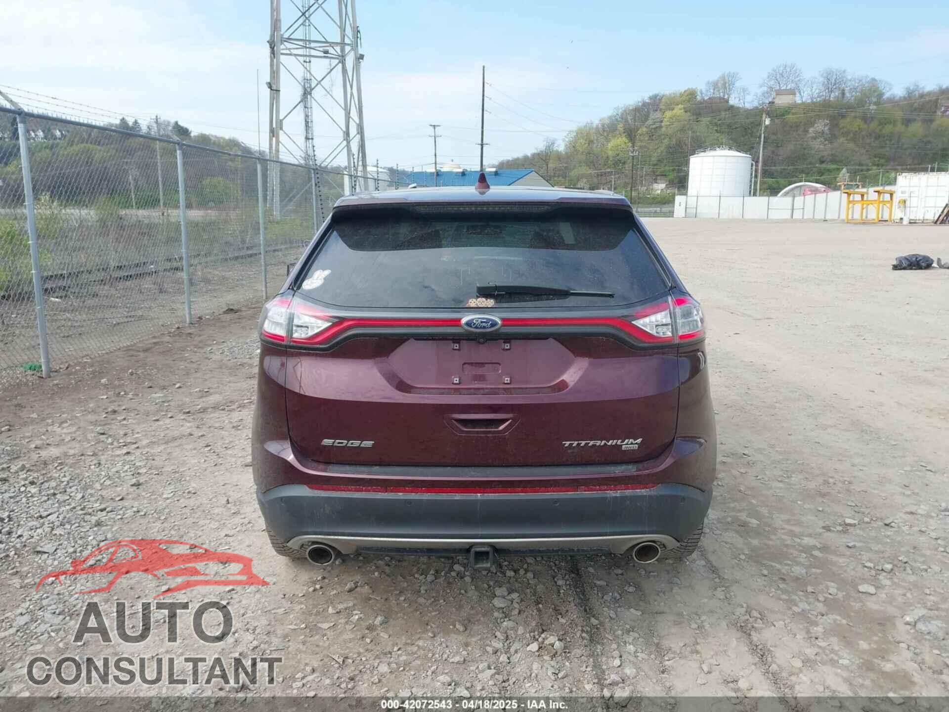 FORD EDGE 2017 - 2FMPK4K81HBB51275