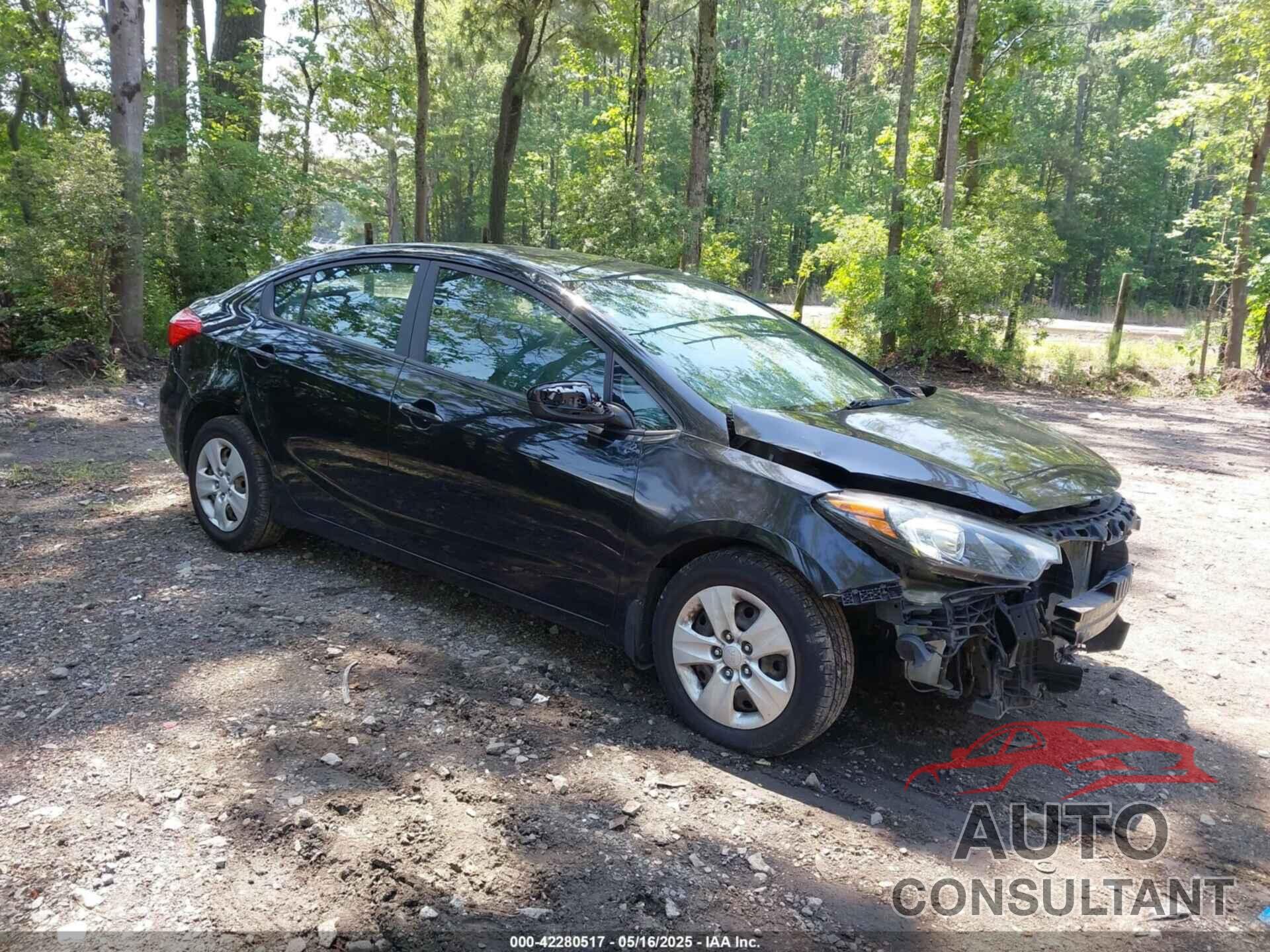 KIA FORTE 2015 - KNAFK4A68F5393463