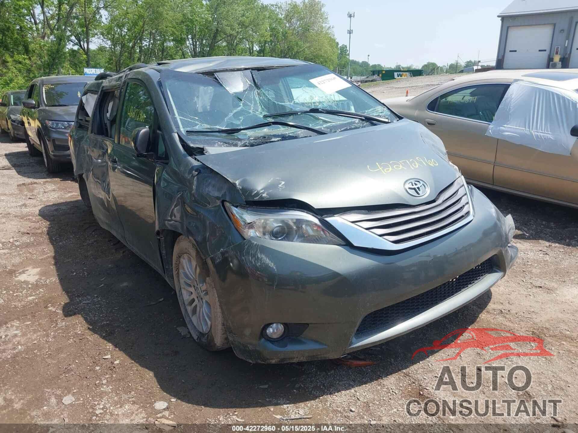 TOYOTA SIENNA 2014 - 5TDYK3DC5ES447110