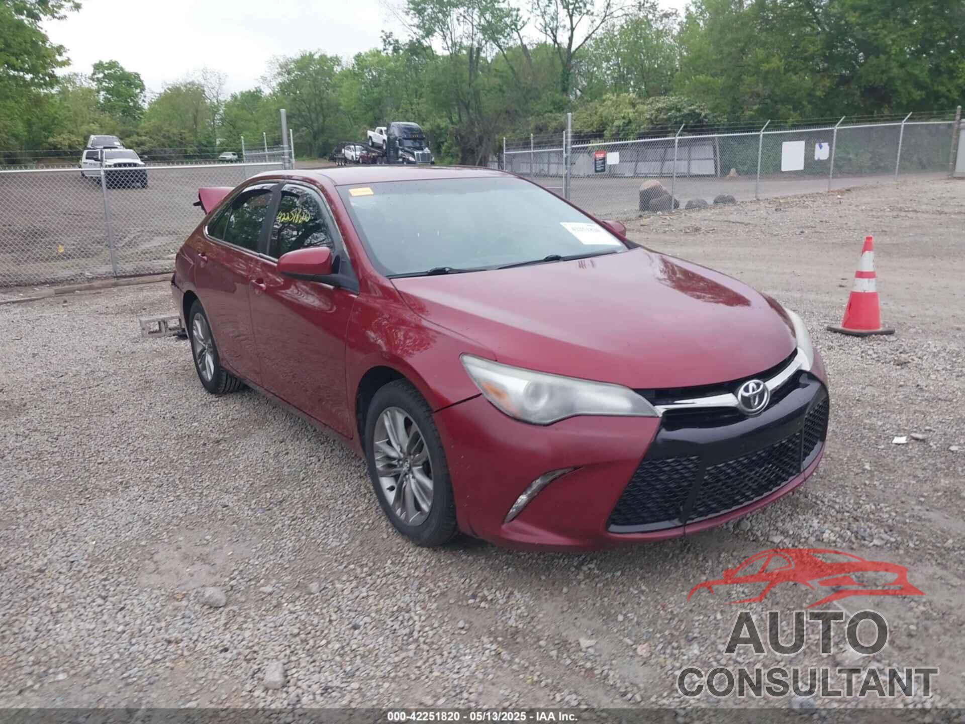 TOYOTA CAMRY 2017 - 4T1BF1FK2HU730739
