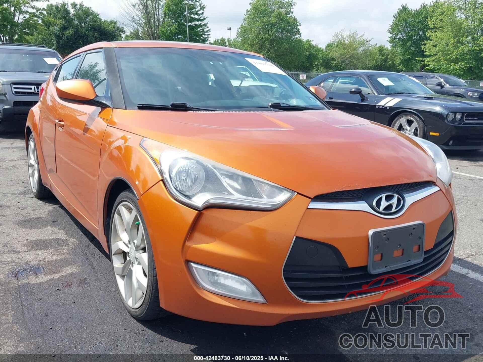 HYUNDAI VELOSTER 2013 - KMHTC6AD4DU169568