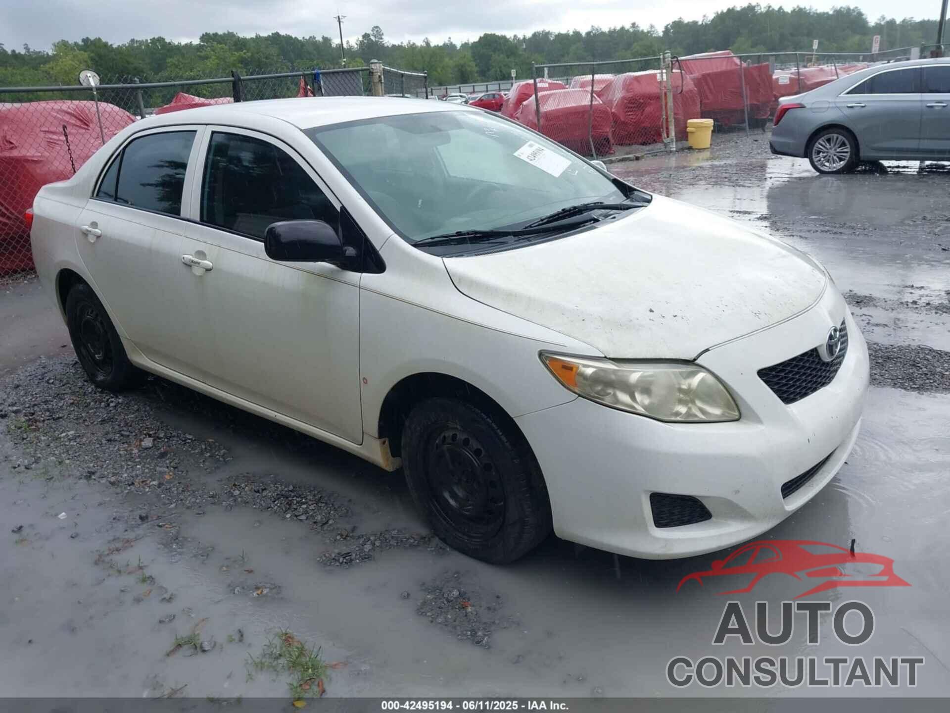 TOYOTA COROLLA 2009 - 1NXBU40E39Z123745