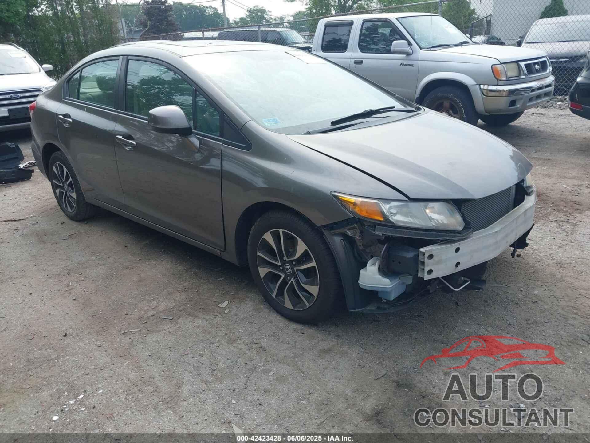 HONDA CIVIC 2013 - 2HGFB2F8XDH554260