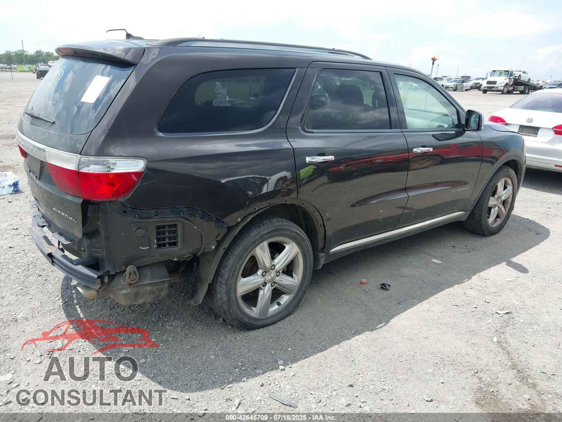 DODGE DURANGO 2013 - 1C4RDHEG3DC562477