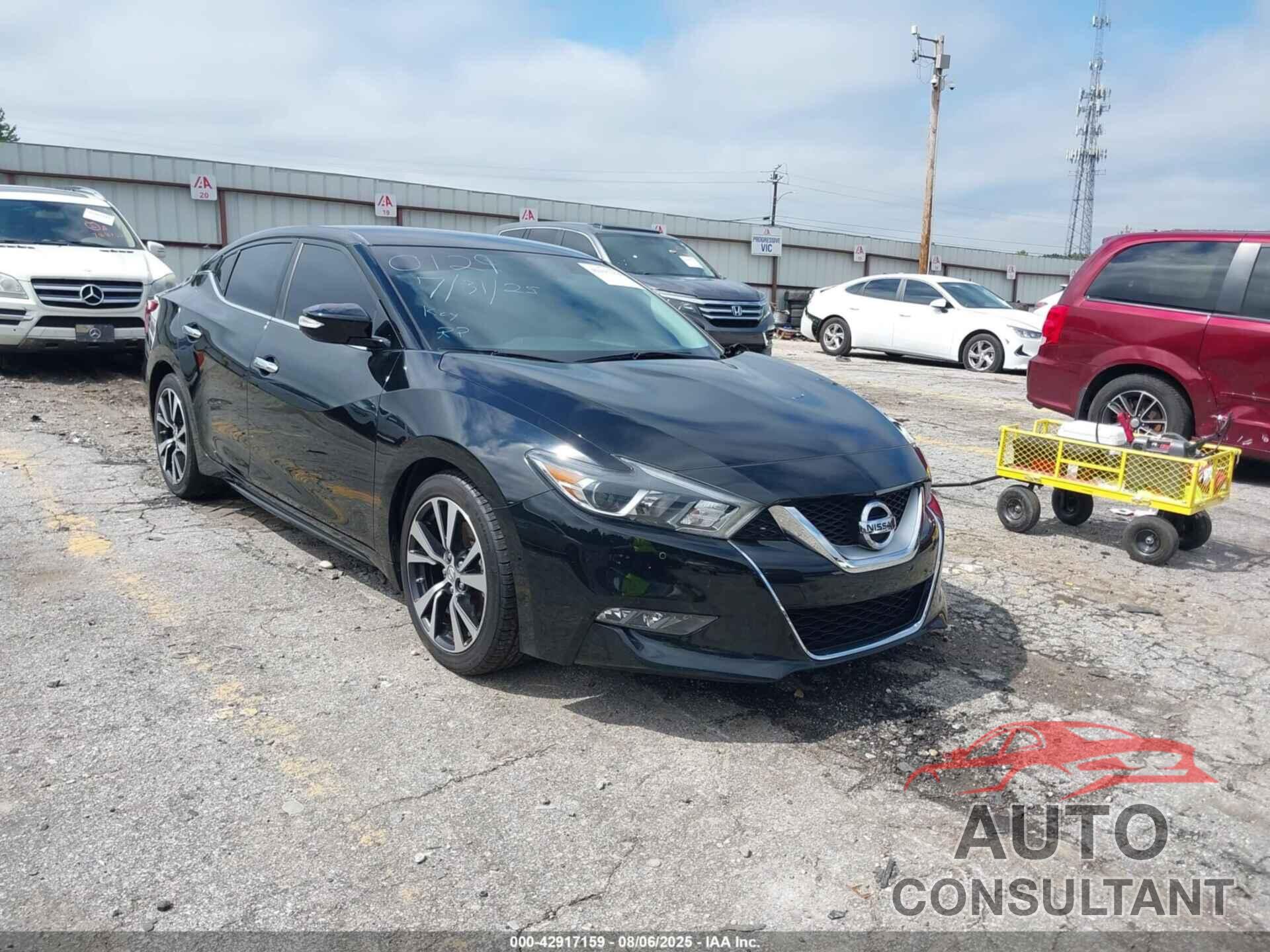 NISSAN MAXIMA 2017 - 1N4AA6AP2HC390129