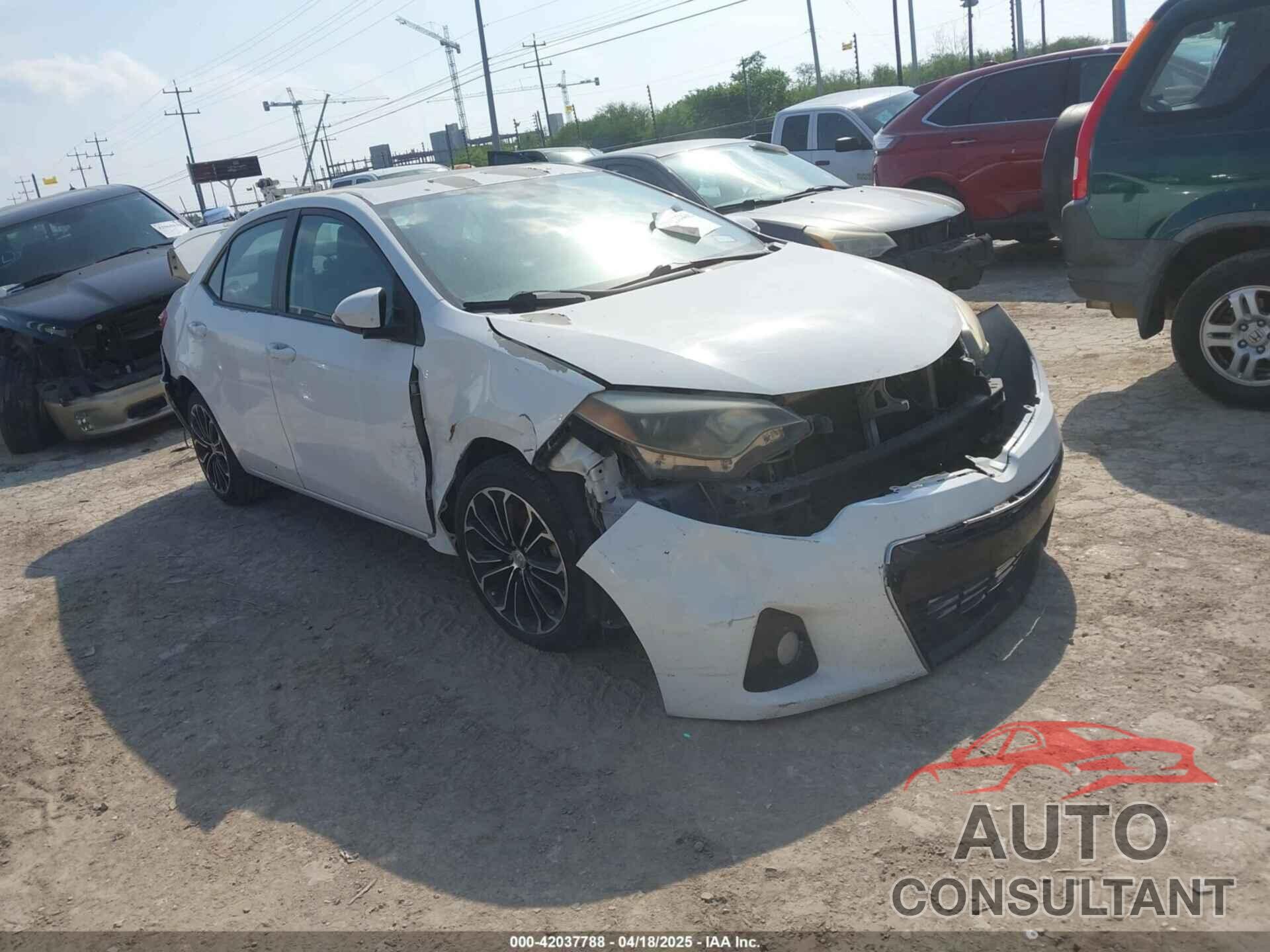 TOYOTA COROLLA 2014 - 5YFBURHEXEP042433