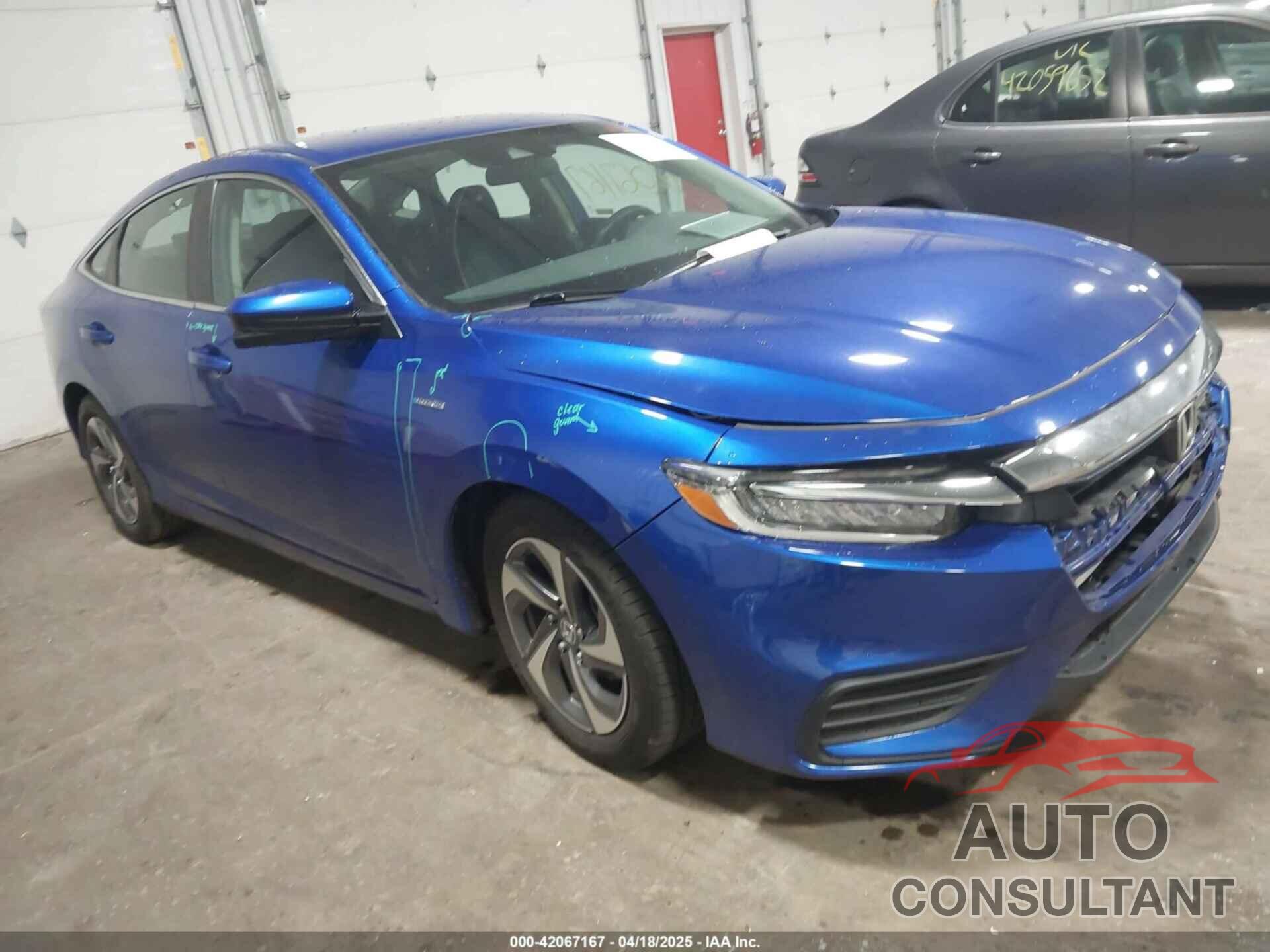 HONDA INSIGHT 2019 - 19XZE4F5XKE013870