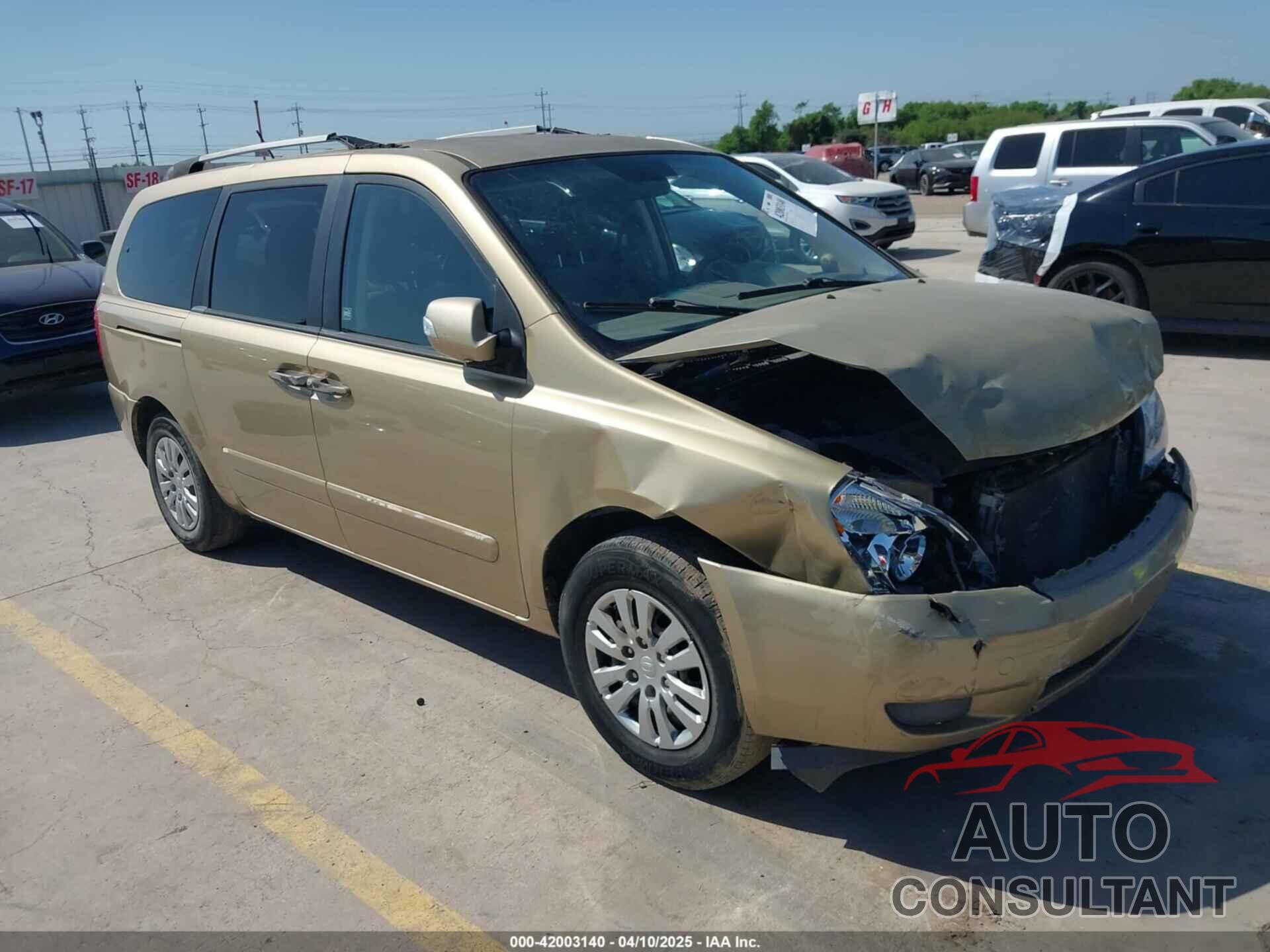 KIA SEDONA 2011 - KNDMG4C76B6379714