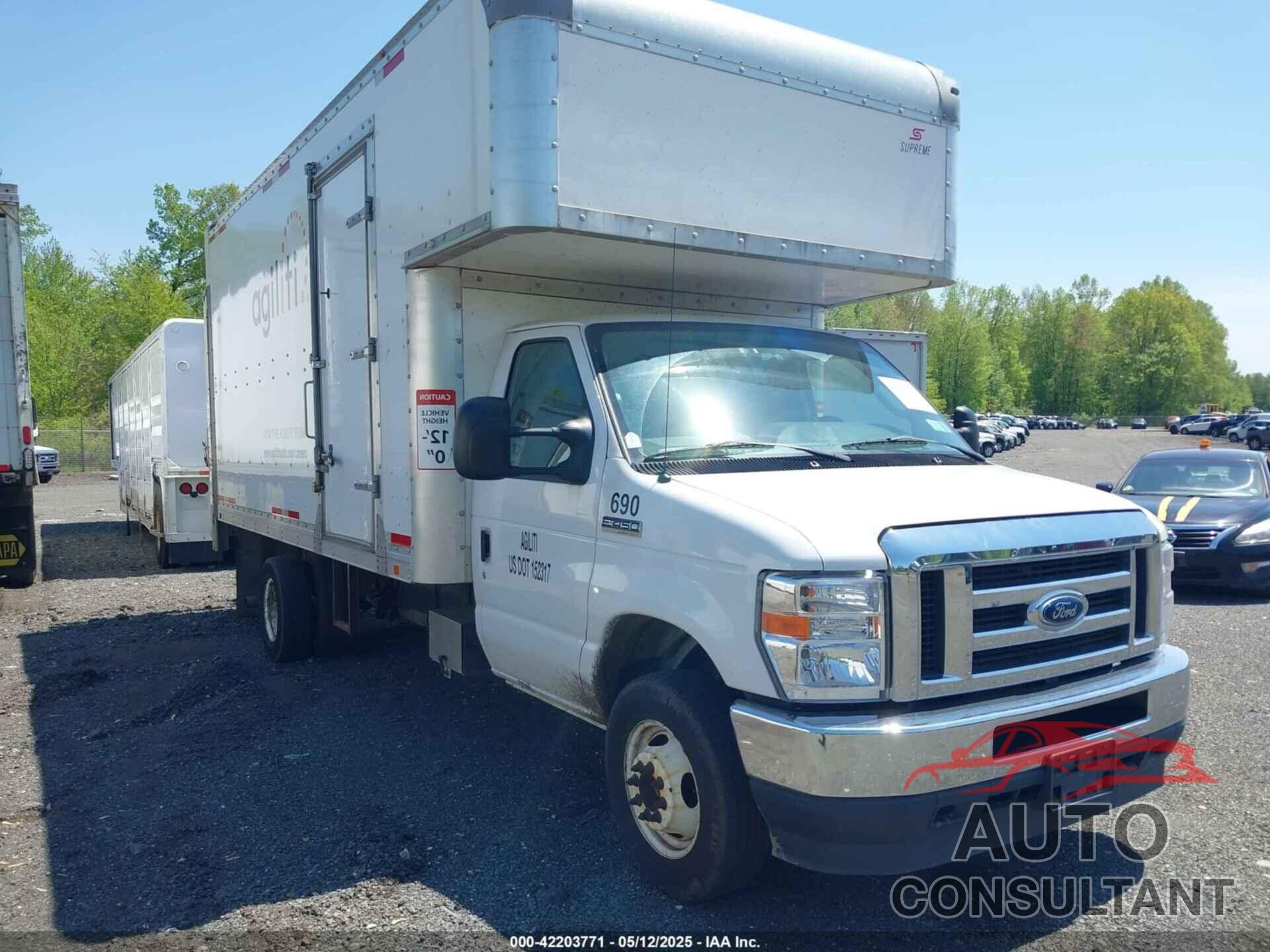 FORD E-450 CUTAWAY 2021 - 1FDXE4FN9MDC09189