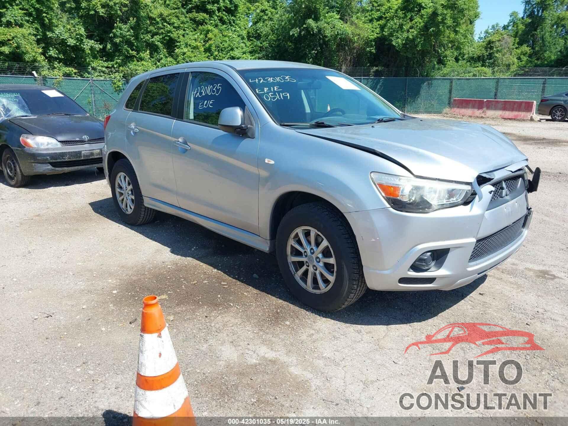MITSUBISHI OUTLANDER SPORT 2012 - JA4AP3AUXCZ000116