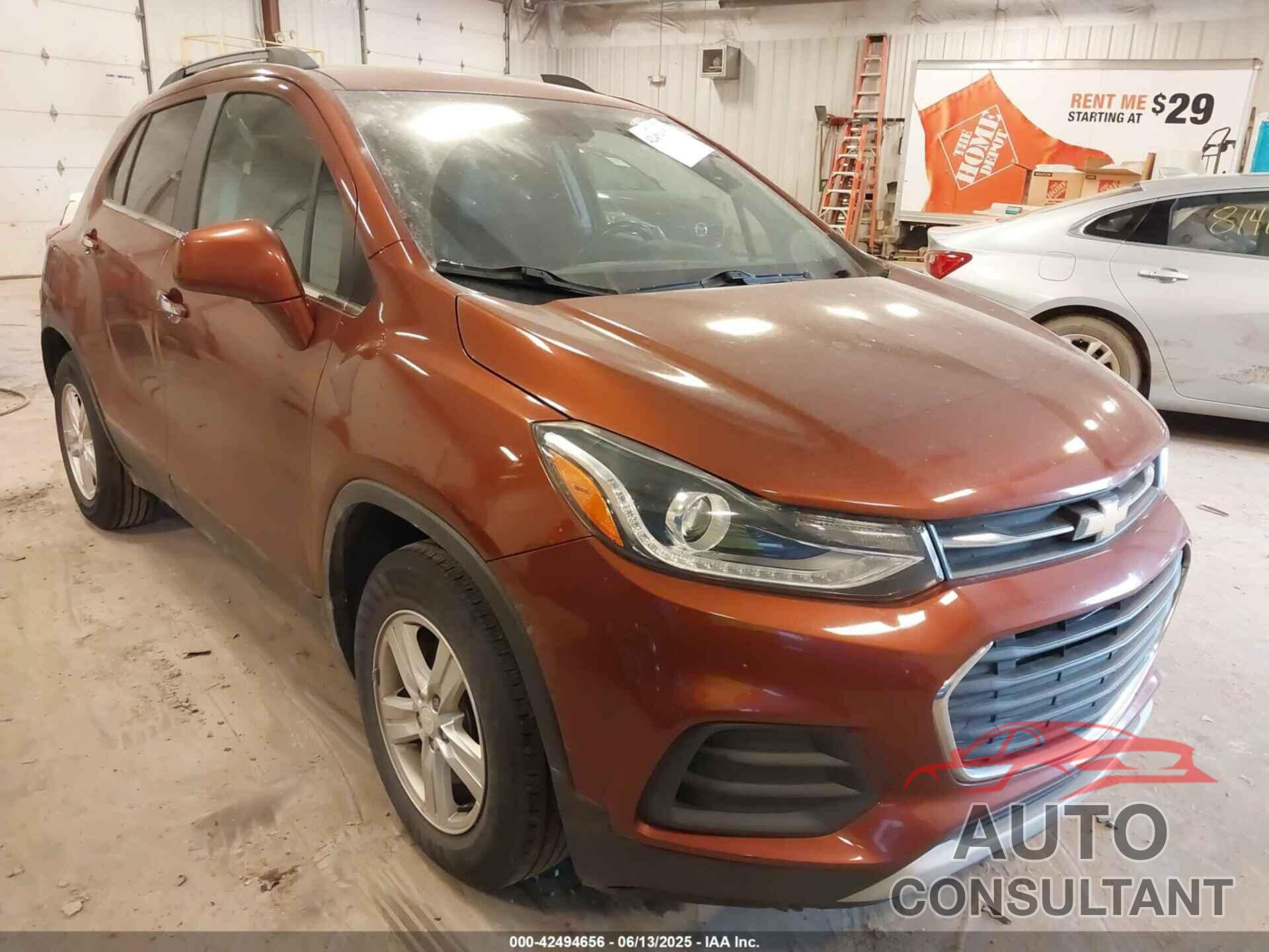 CHEVROLET TRAX 2019 - 3GNCJLSB2KL298610