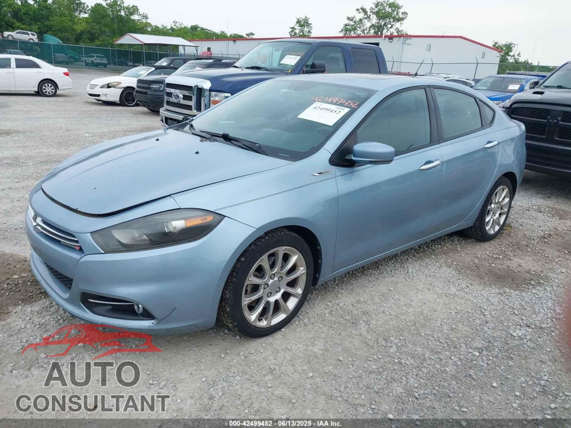 DODGE DART 2013 - 1C3CDFCA8DD184115