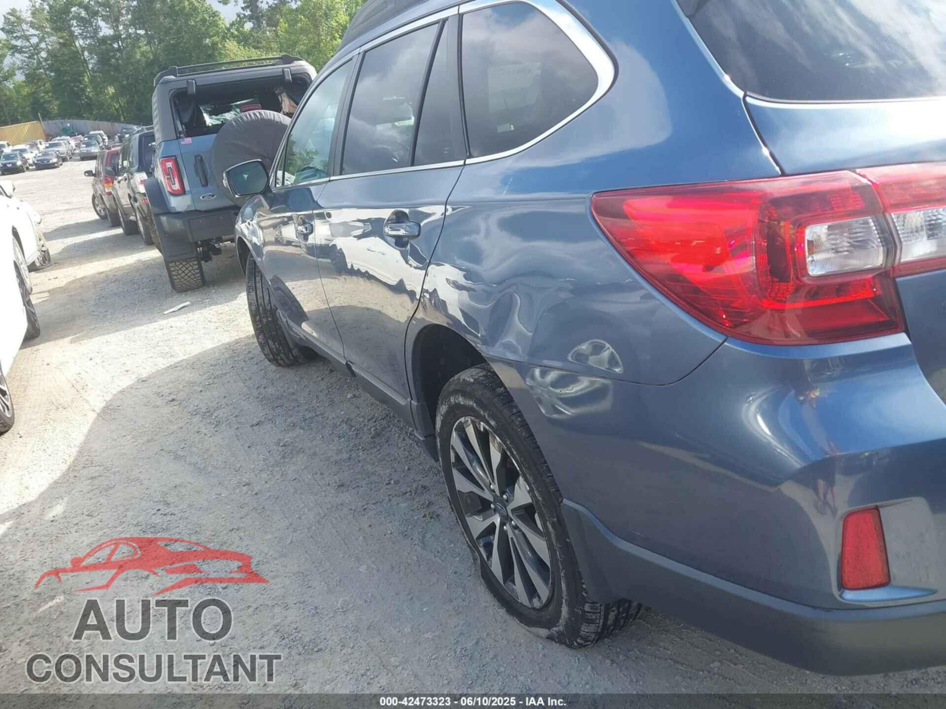 SUBARU OUTBACK 2015 - 4S4BSBLC6F3345914