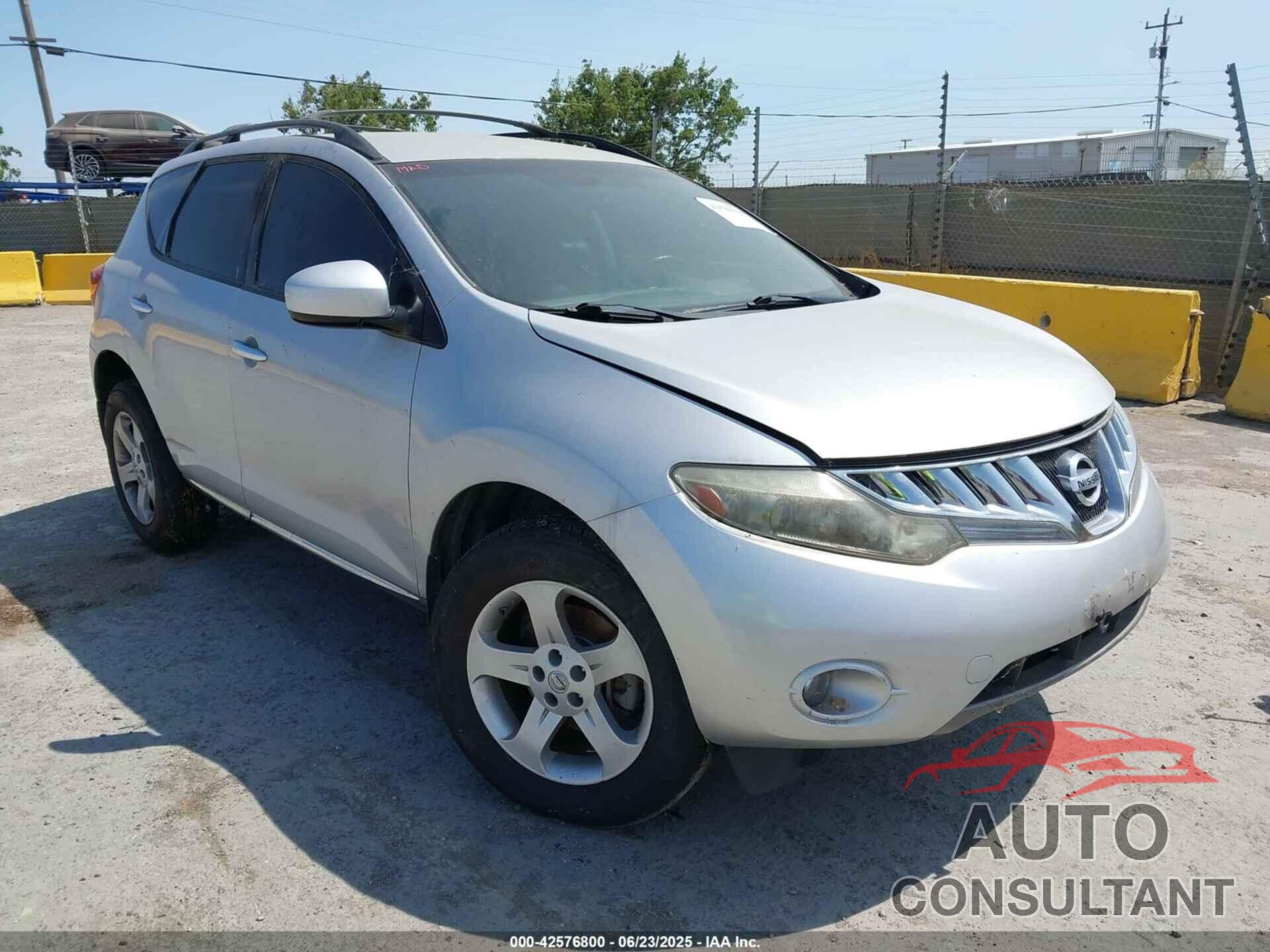 NISSAN MURANO 2010 - JN8AZ1MU5AW007610