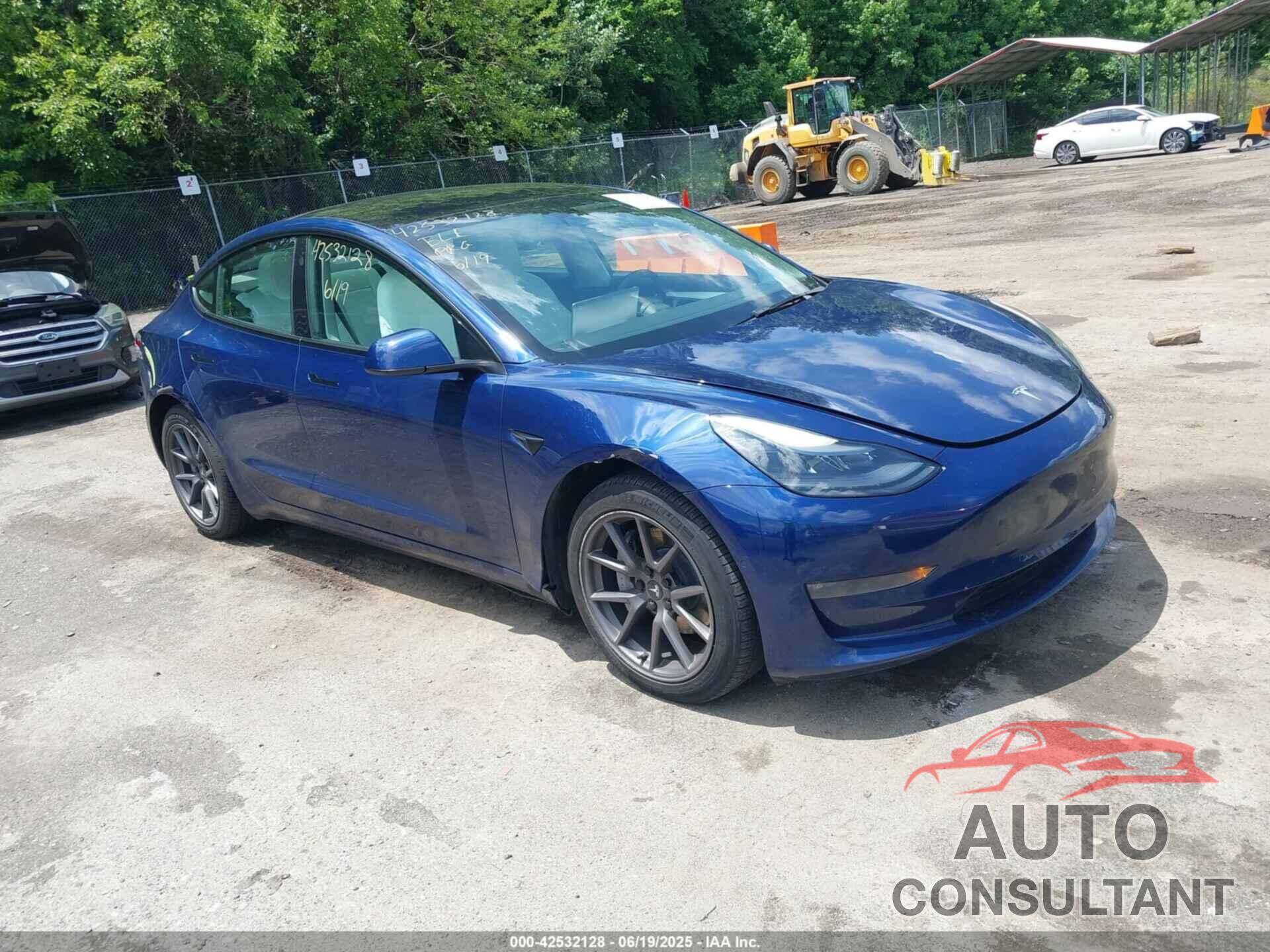 TESLA MODEL 3 2022 - 5YJ3E1EB0NF178496
