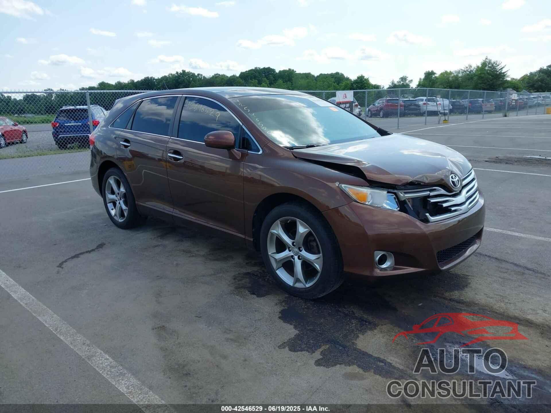 TOYOTA VENZA 2010 - 4T3ZK3BB8AU031897
