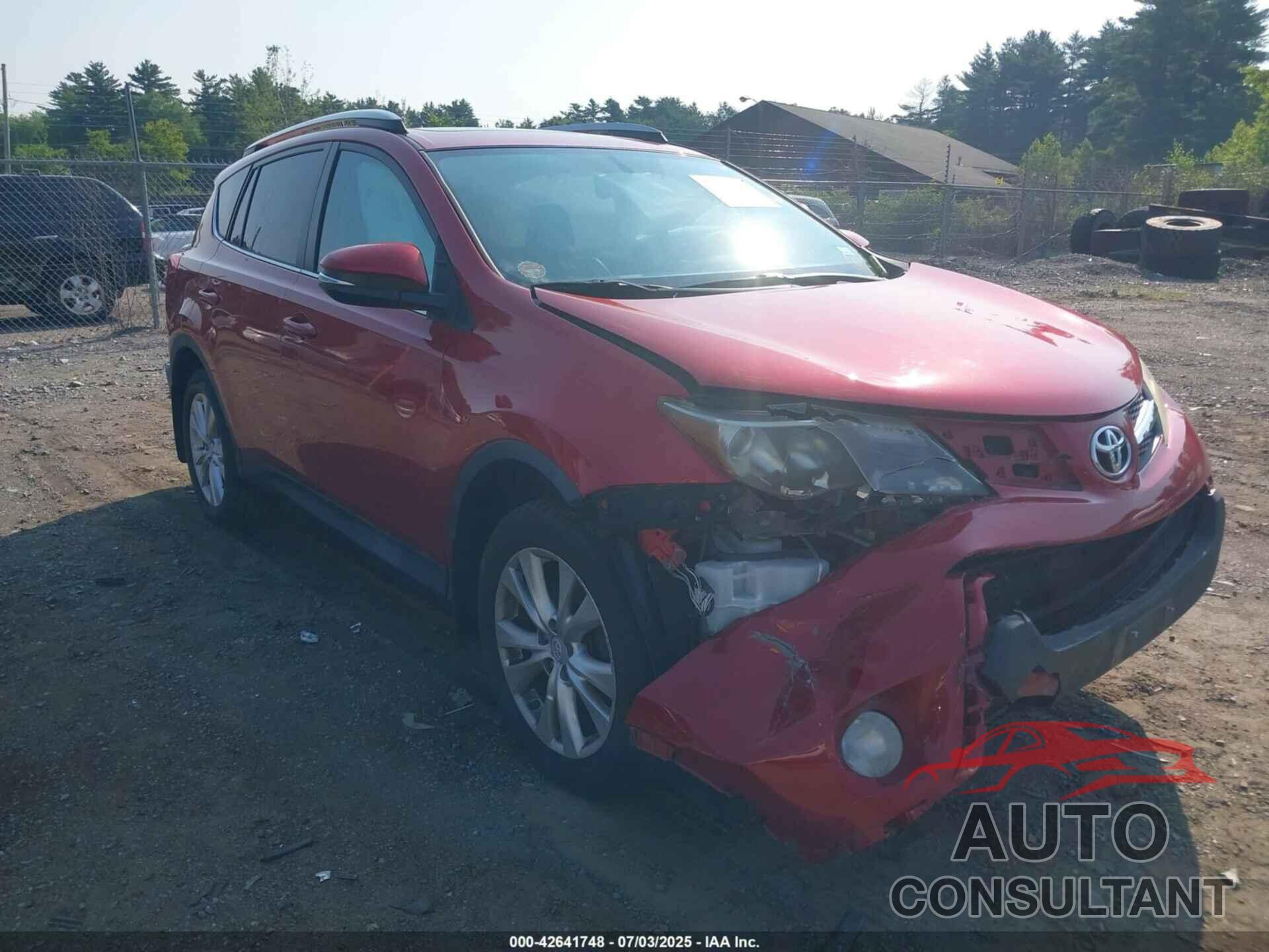 TOYOTA RAV4 2013 - 2T3DFREV7DW083405