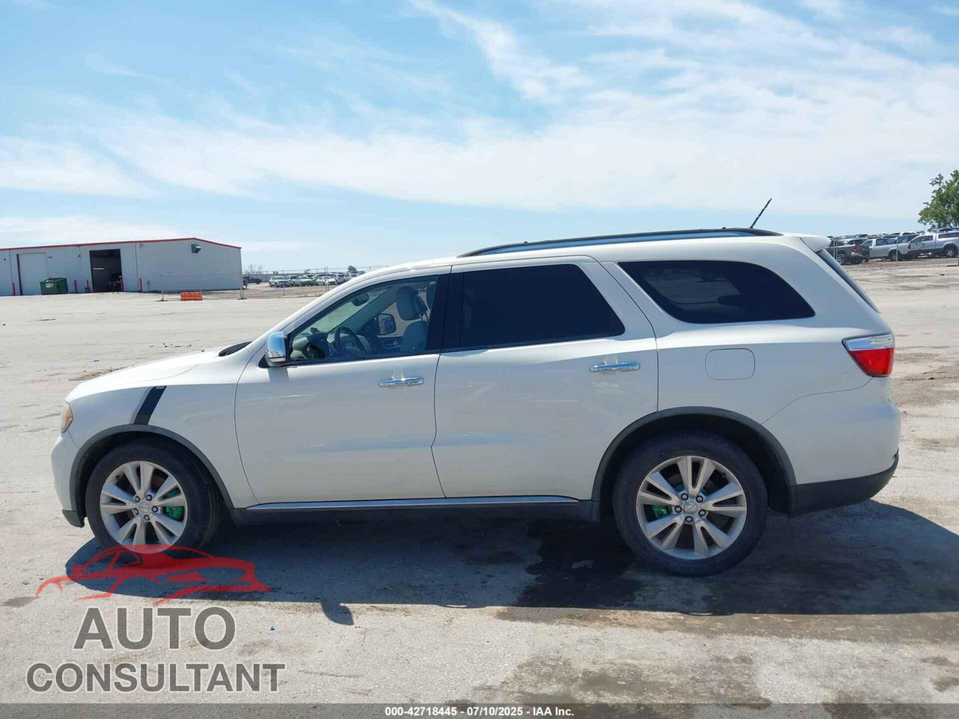 DODGE DURANGO 2011 - 1D4SD4GT2BC638064
