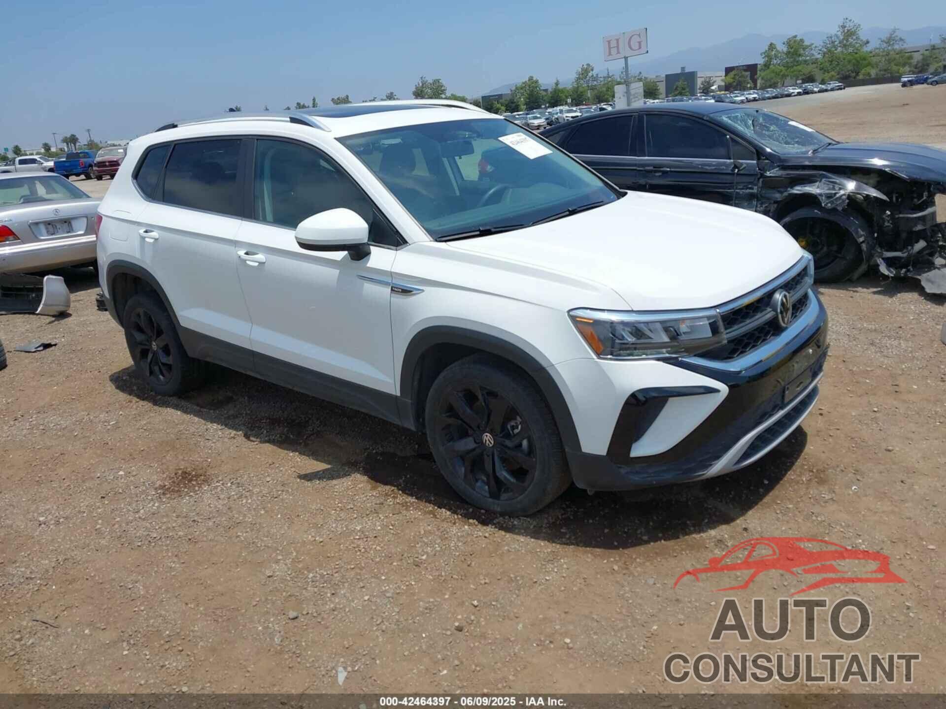 VOLKSWAGEN TAOS 2022 - 3VVTX7B24NM024971