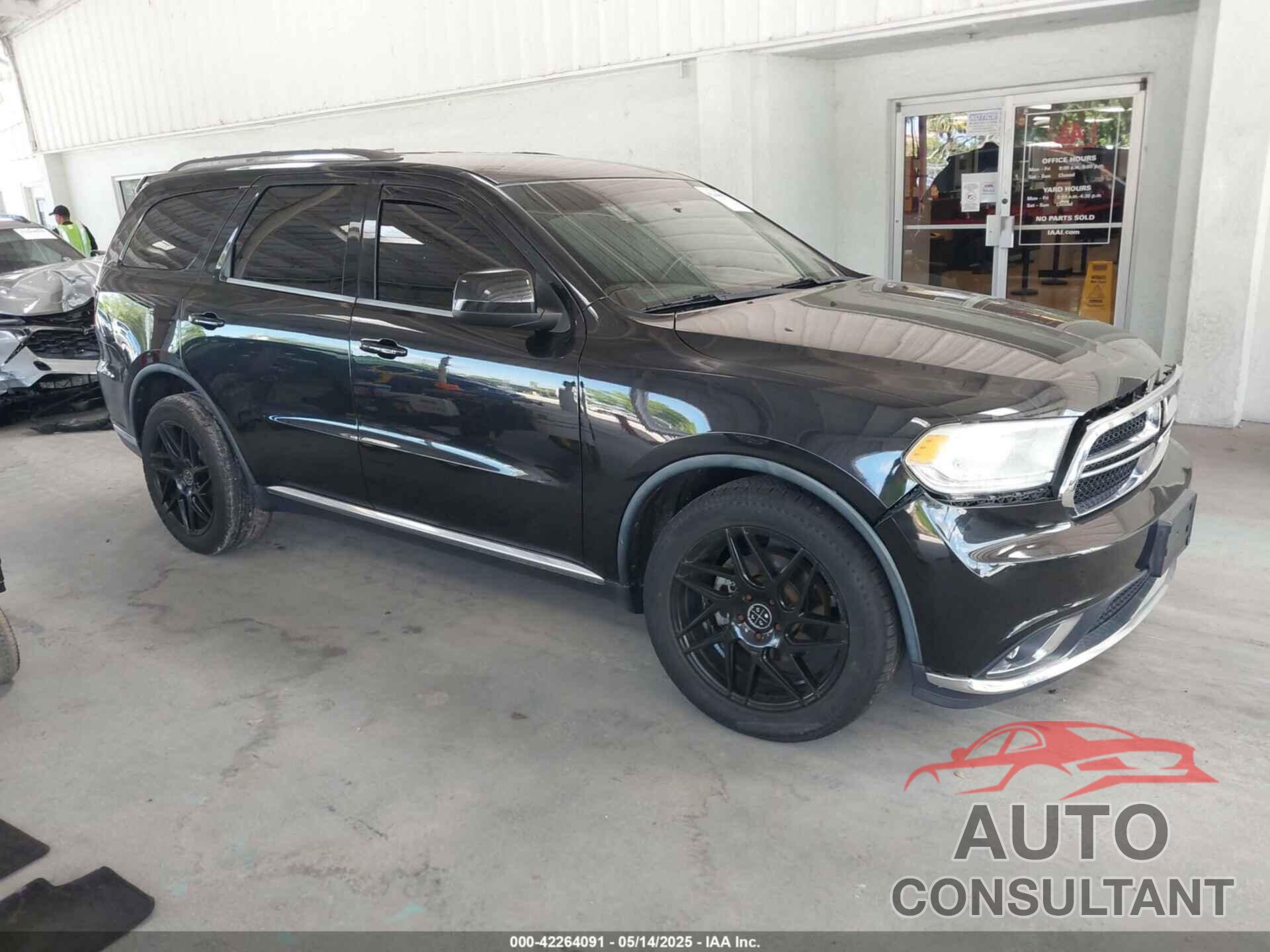 DODGE DURANGO 2016 - 1C4RDHAG3GC301666