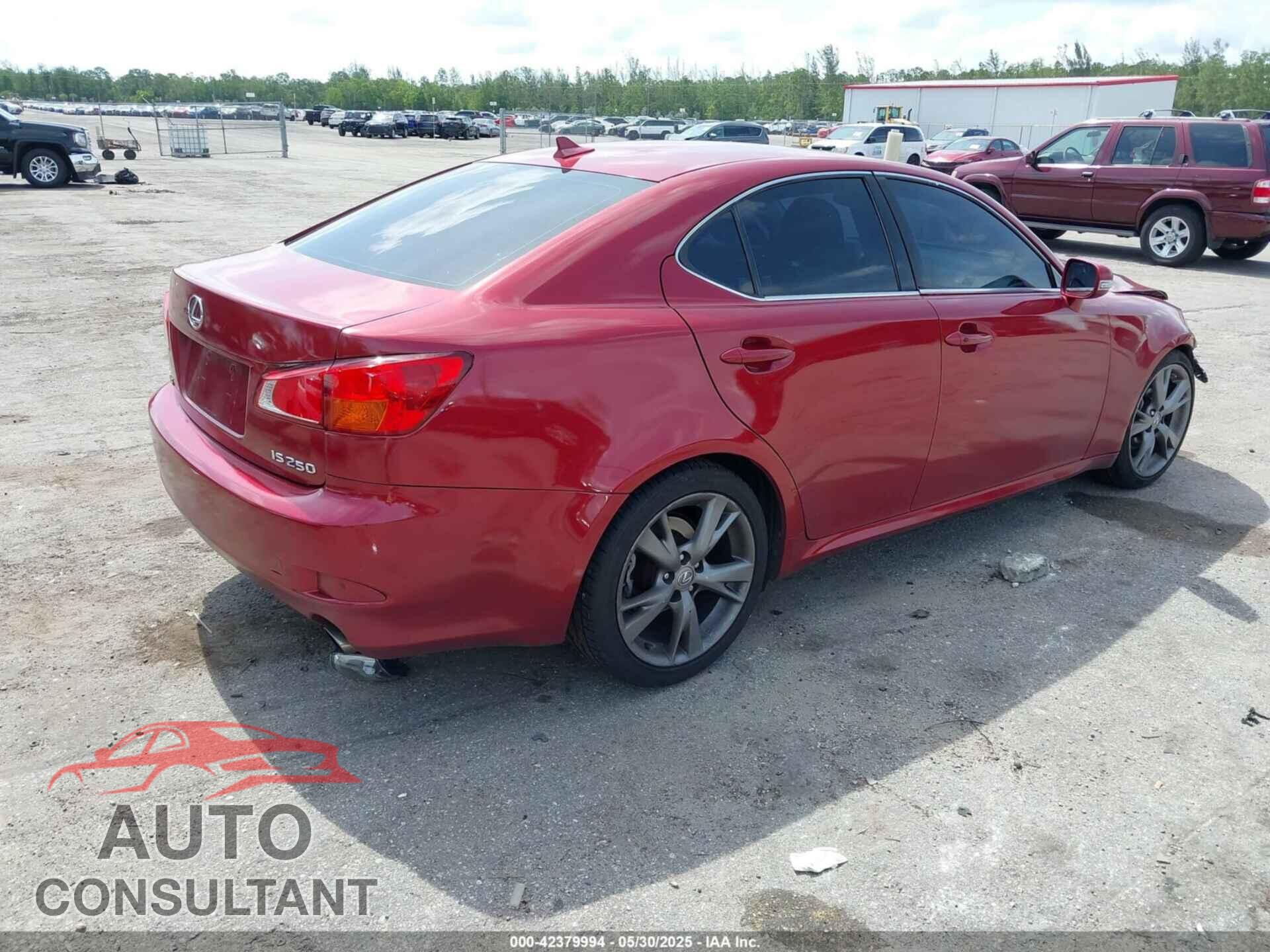 LEXUS IS 250 2010 - JTHBF5C26A2094522